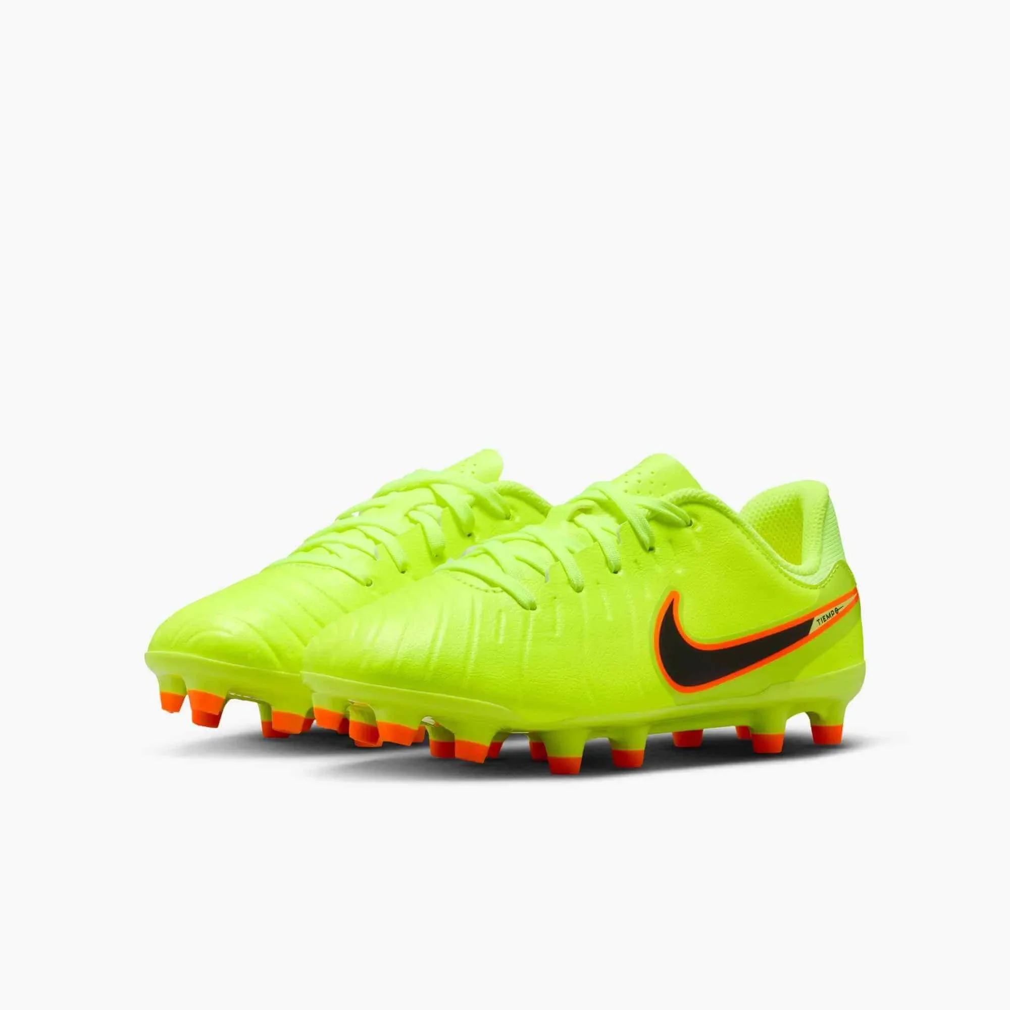 Nike Junior Legend 10 Academy Firm/Multi Ground Soccer Cleats - Max Voltage Pack (HO25) - Image 3