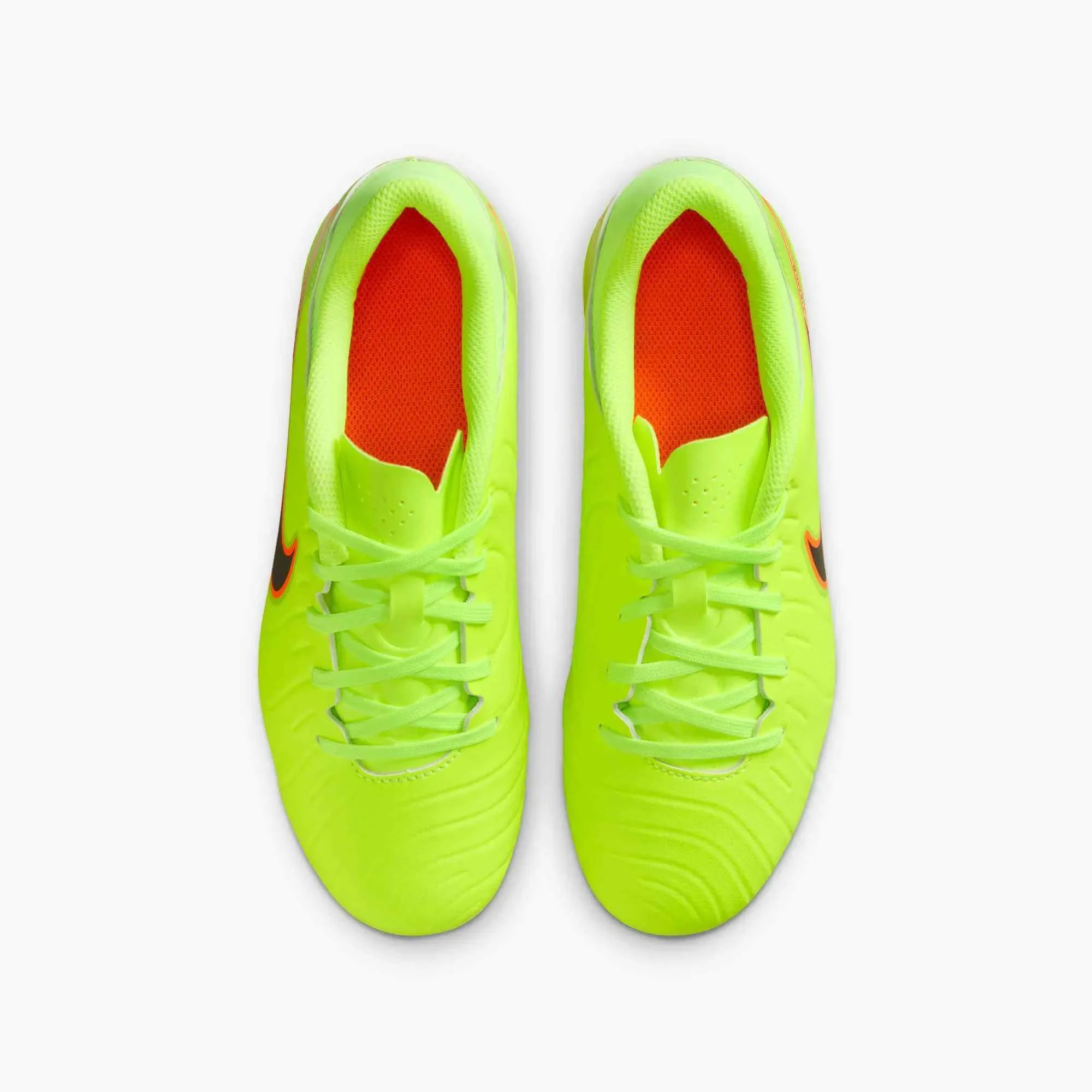 Nike Junior Legend 10 Academy Firm/Multi Ground Soccer Cleats - Max Voltage Pack (HO25) - Image 4