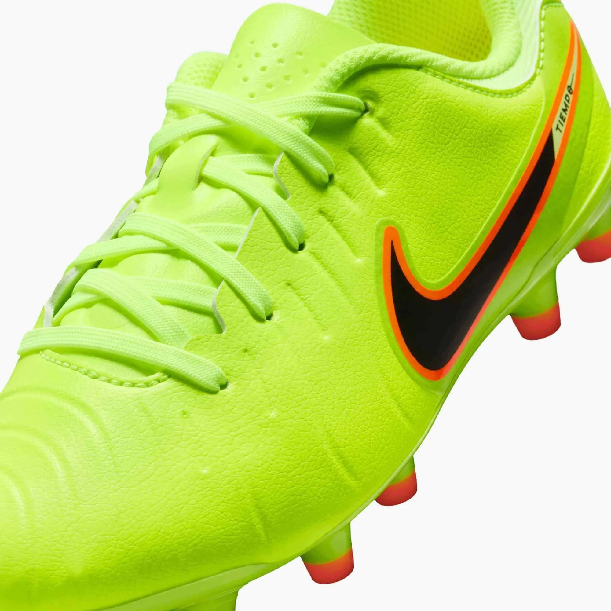 Nike Junior Legend 10 Academy Firm/Multi Ground Soccer Cleats - Max Voltage Pack (HO25) - Image 8