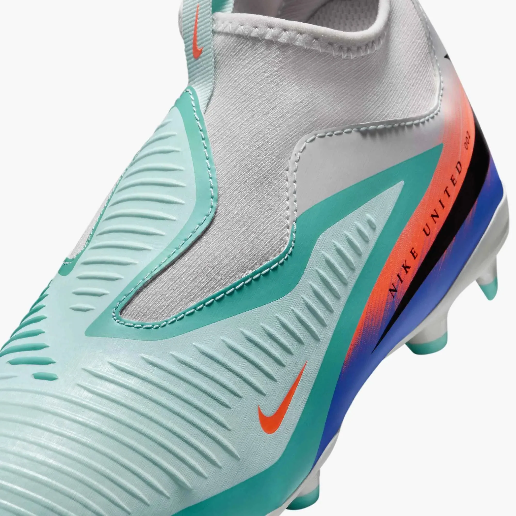 Nike Junior Phantom 6 High Academy Firm/Multi Ground Soccer Cleats - Nike United Pack Chapter 2 (HO25) - Image 8