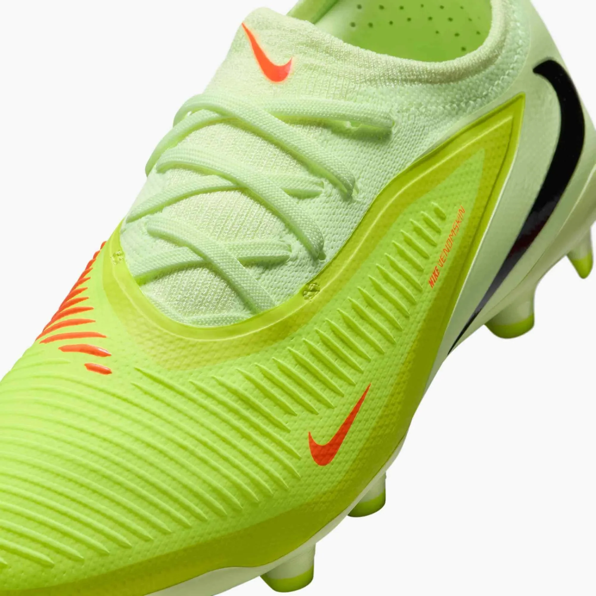 Nike Junior Phantom 6 Low Pro Firm/Multi Ground Soccer Cleats - Max Voltage Pack (HO25) - Image 8
