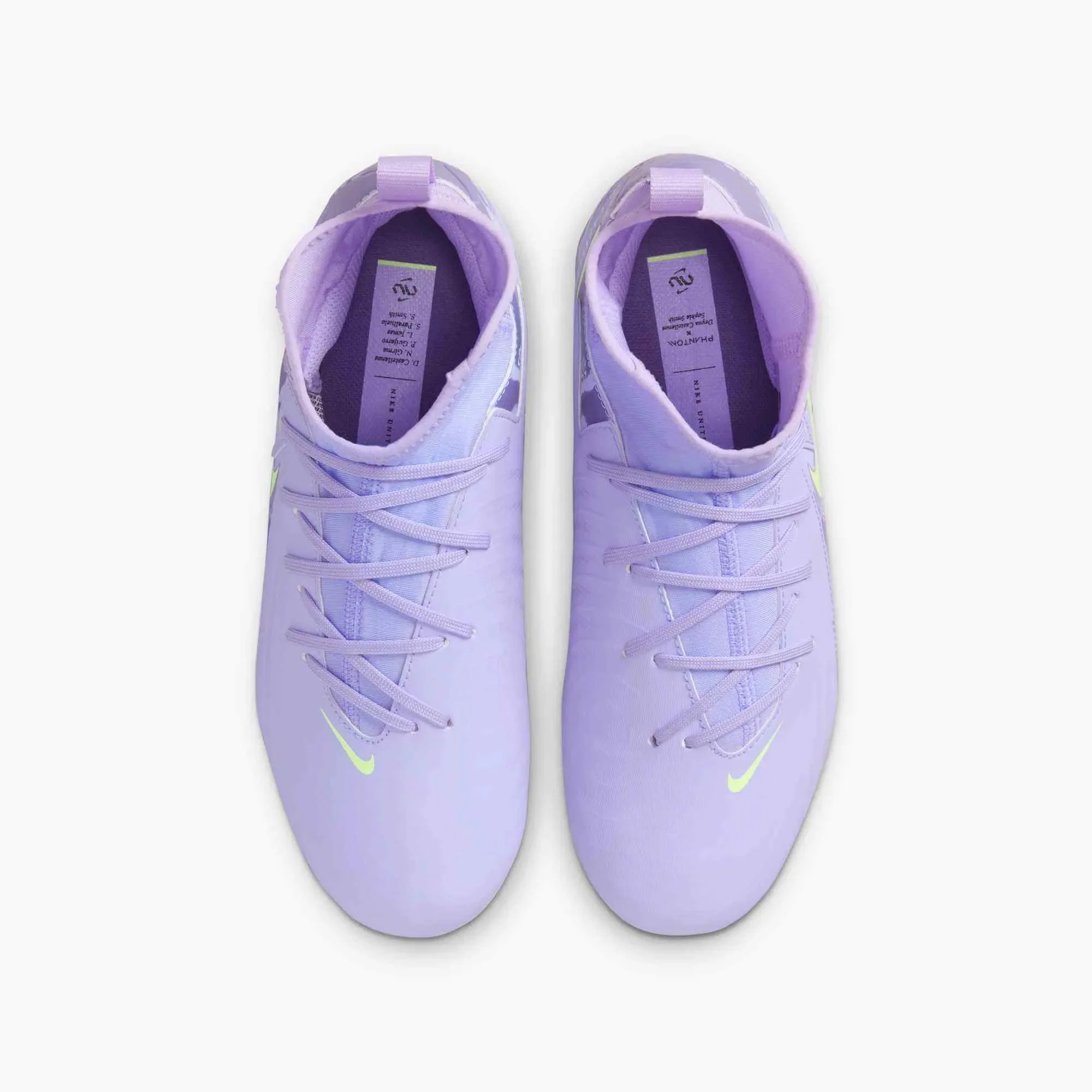Nike Junior Phantom Luna II Academy NU1 Firm Ground Soccer Cleats - United Pack (SP25) - Image 3