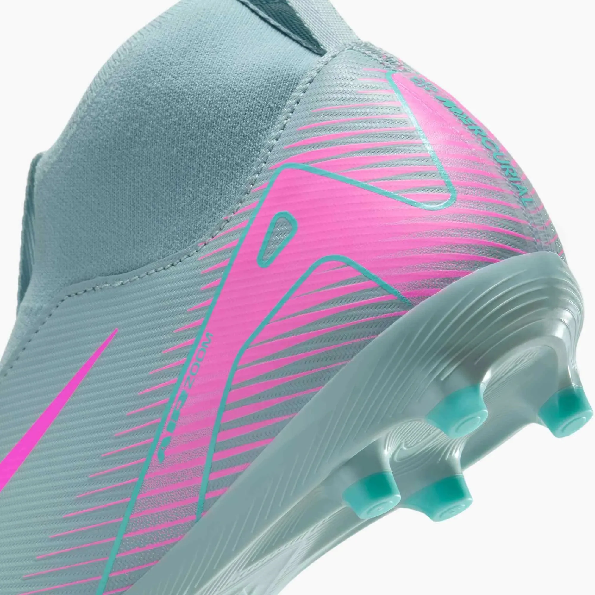 Nike Junior Zoom Superfly 10 Academy Firm/Multi Ground Soccer Cleats - Prism Pack (SU25) - Image 9
