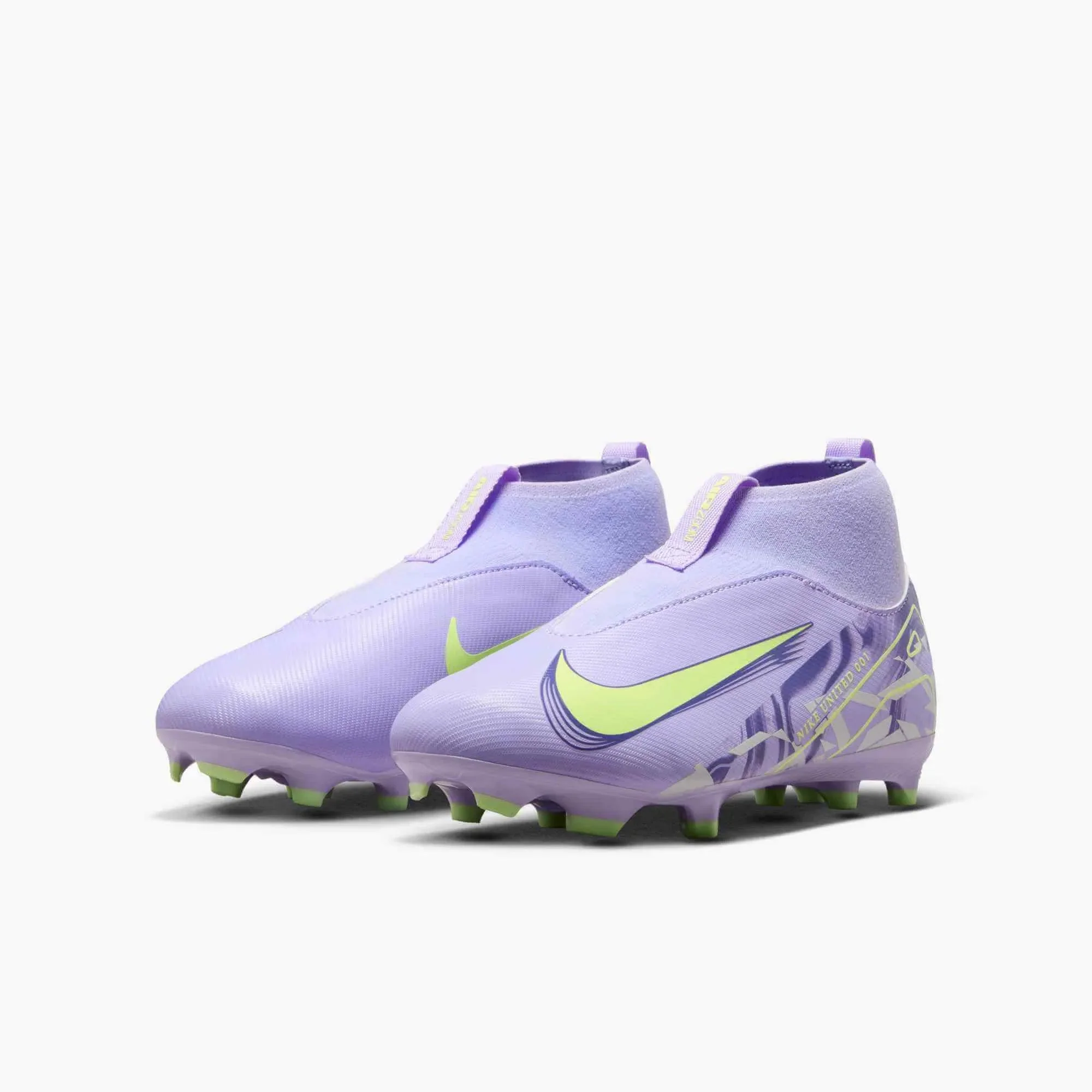 Nike Junior Zoom Superfly 10 Academy NU1 Firm/Multi Ground Soccer Cleats - United Pack (SP25) - Image 3