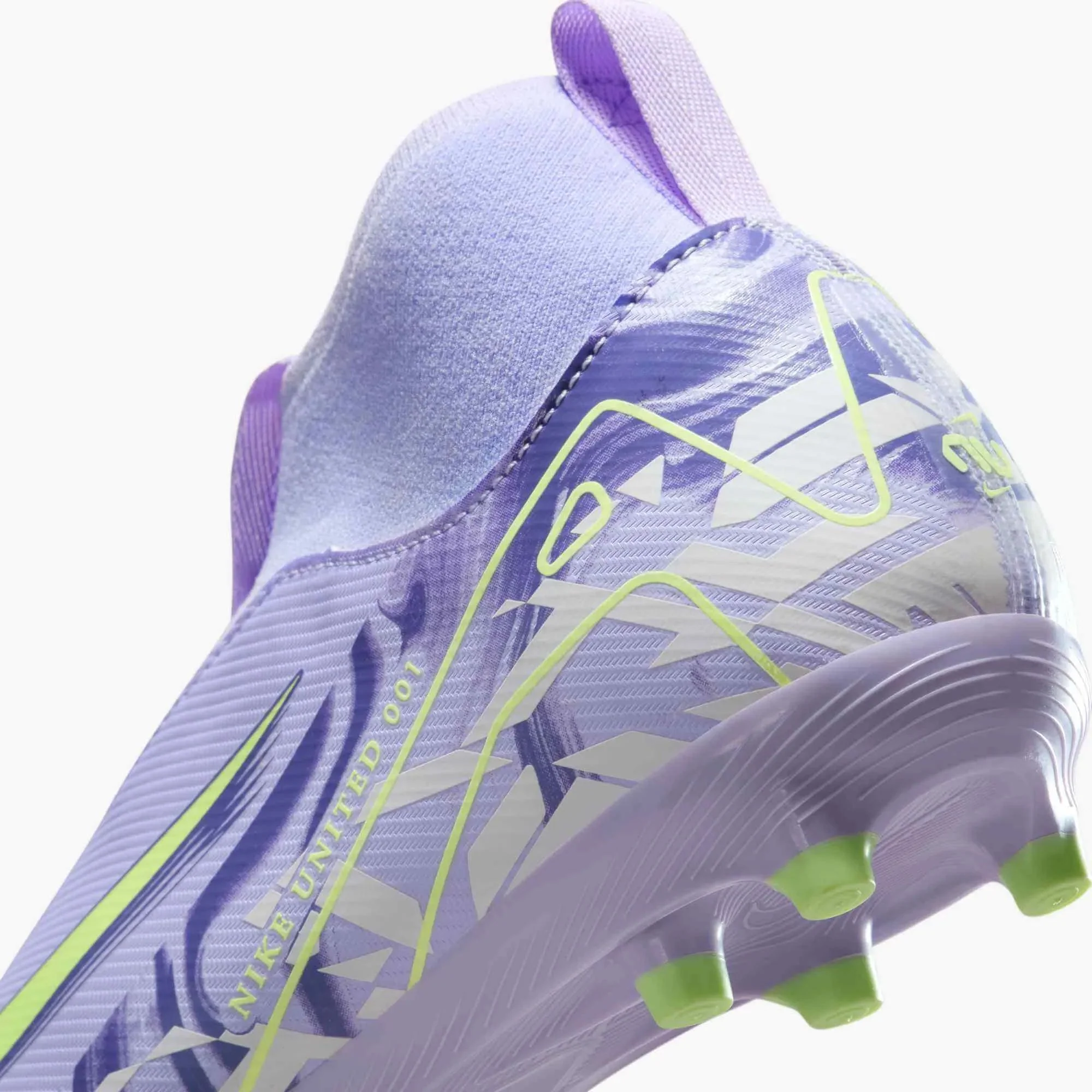 Nike Junior Zoom Superfly 10 Academy NU1 Firm/Multi Ground Soccer Cleats - United Pack (SP25) - Image 8