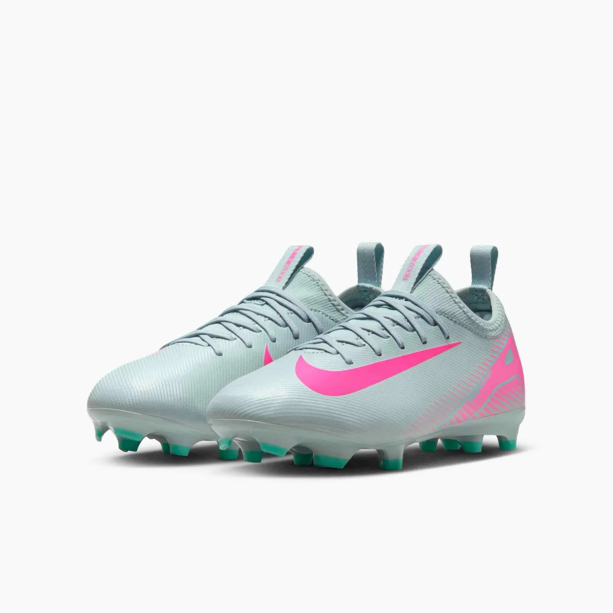 Nike Junior Zoom Vapor 16 Academy Firm/Multi Ground Soccer Cleats - Prism Pack (SU25) - Image 3