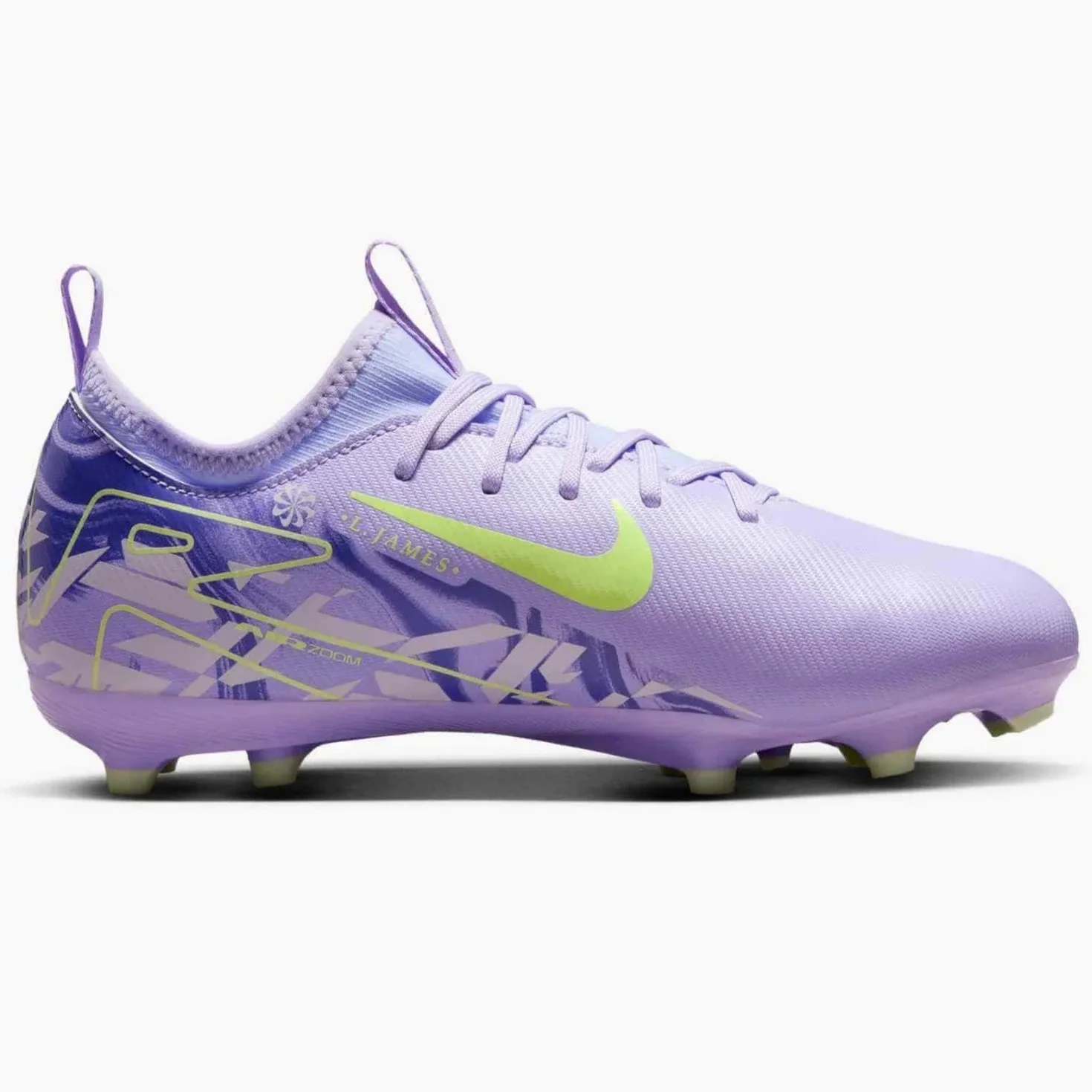 Nike Junior Zoom Vapor 16 Academy NU1 Firm/Multi Ground Soccer Cleats - United Pack (SP25) - Image 2