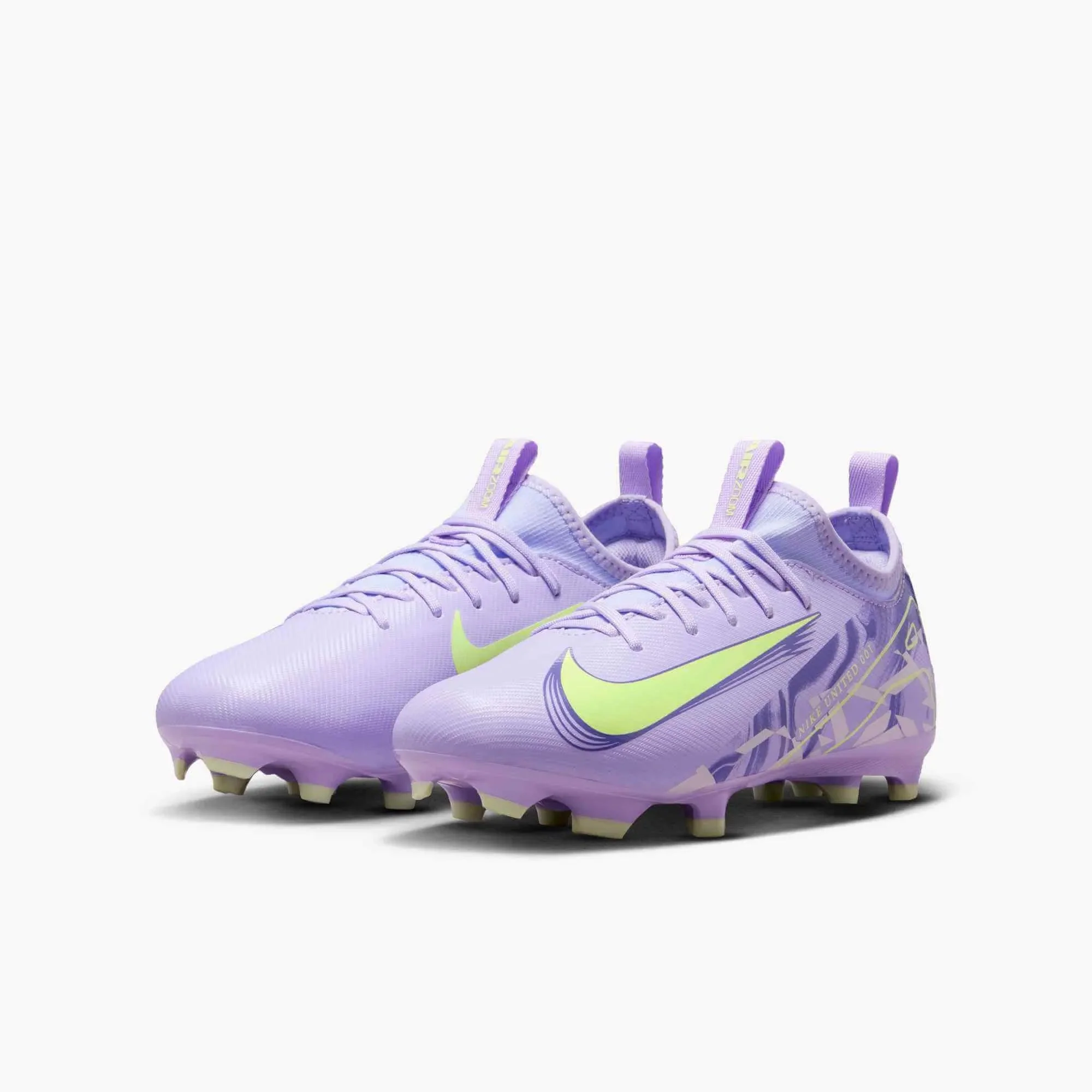 Nike Junior Zoom Vapor 16 Academy NU1 Firm/Multi Ground Soccer Cleats - United Pack (SP25) - Image 3