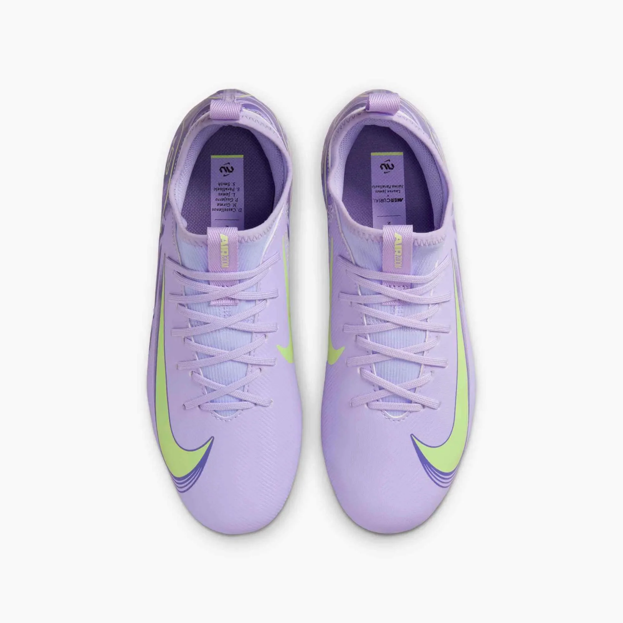 Nike Junior Zoom Vapor 16 Academy NU1 Firm/Multi Ground Soccer Cleats - United Pack (SP25) - Image 4