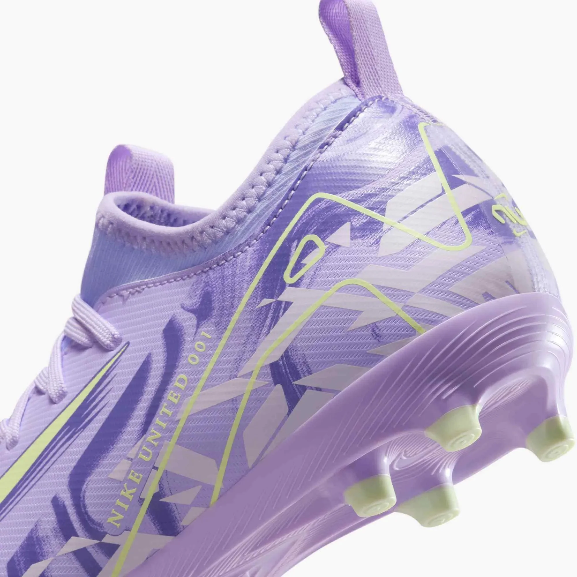 Nike Junior Zoom Vapor 16 Academy NU1 Firm/Multi Ground Soccer Cleats - United Pack (SP25) - Image 8
