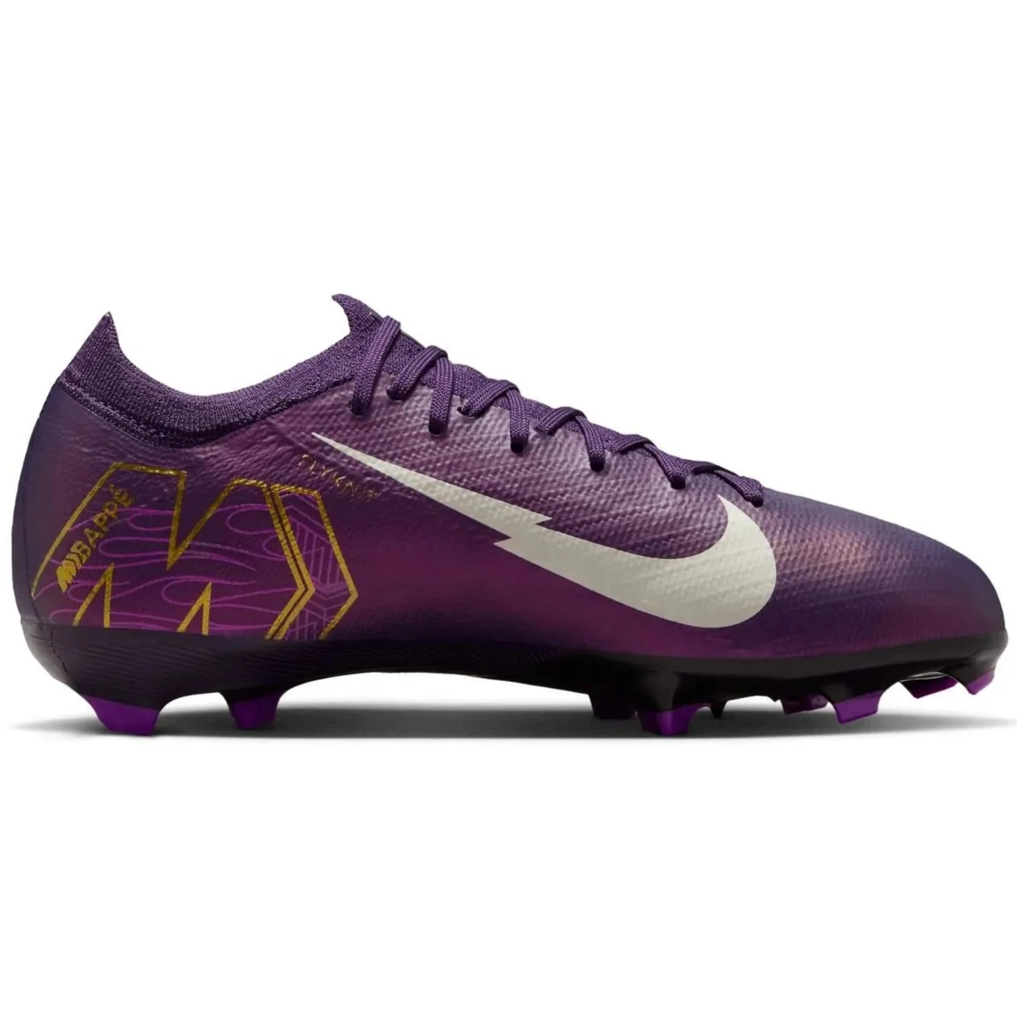 Nike Junior Zoom Vapor 16 Pro KM Firm Ground Soccer Cleats - Mbappe PE (SU25) - Image 2
