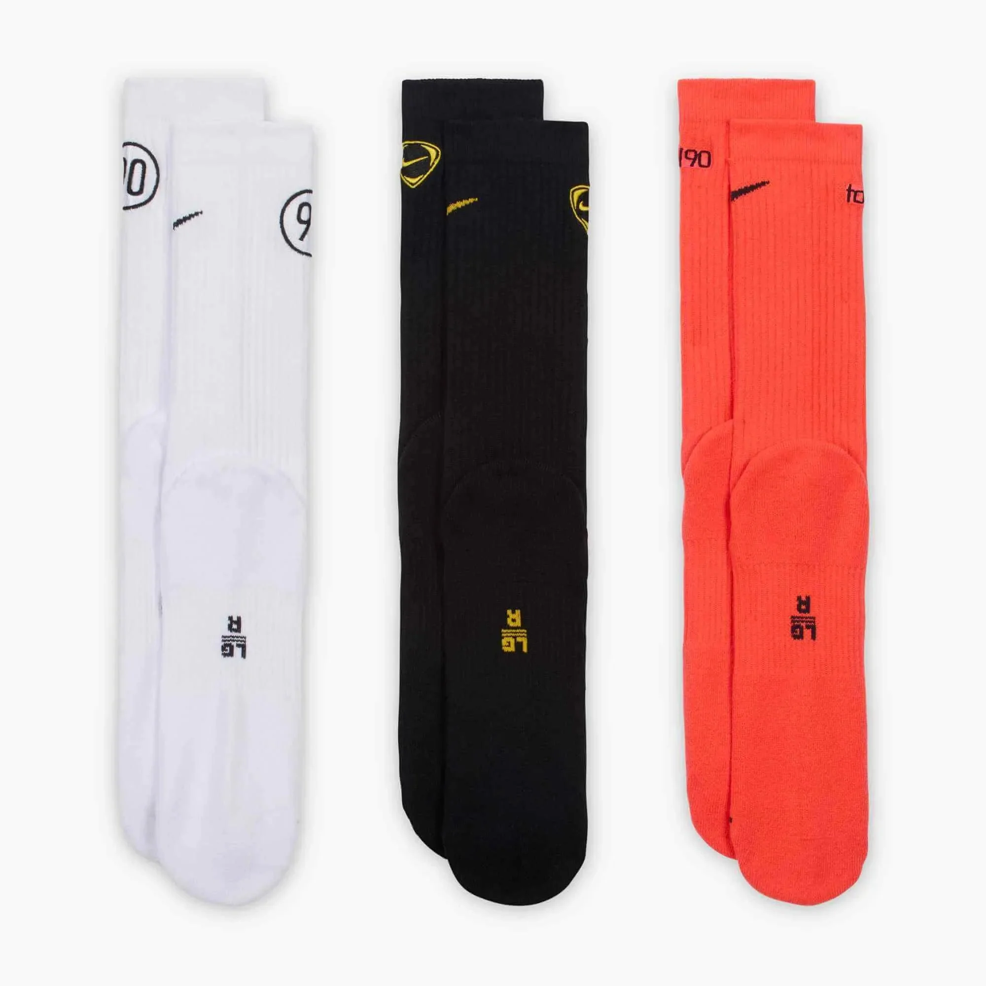 Nike Total 90 Cushioned Crew Socks (3 Pairs) - Image 4