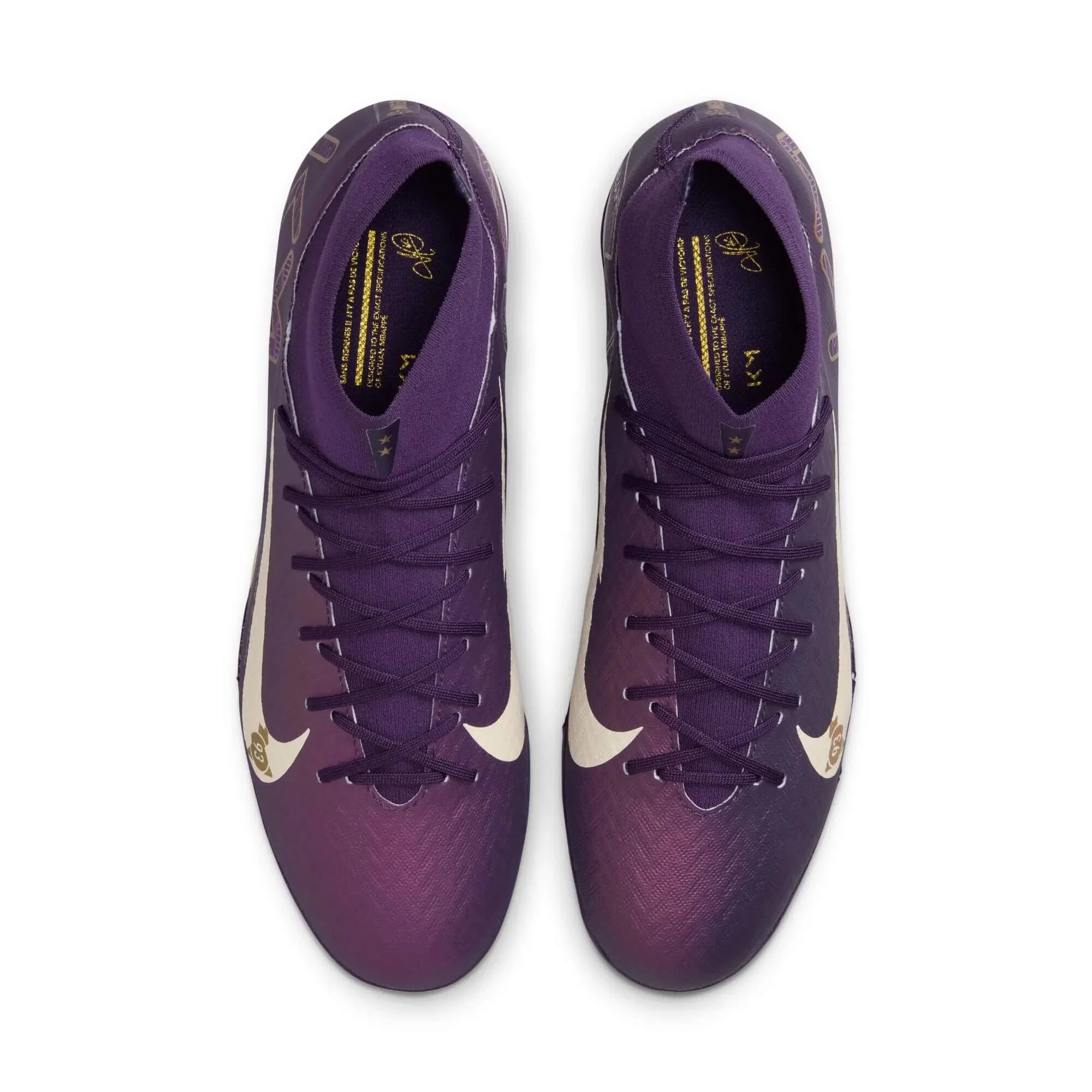 Nike Zoom Superfly 10 Academy KM Turf Soccer Shoes - Mbappe PE (SU25) - Image 4