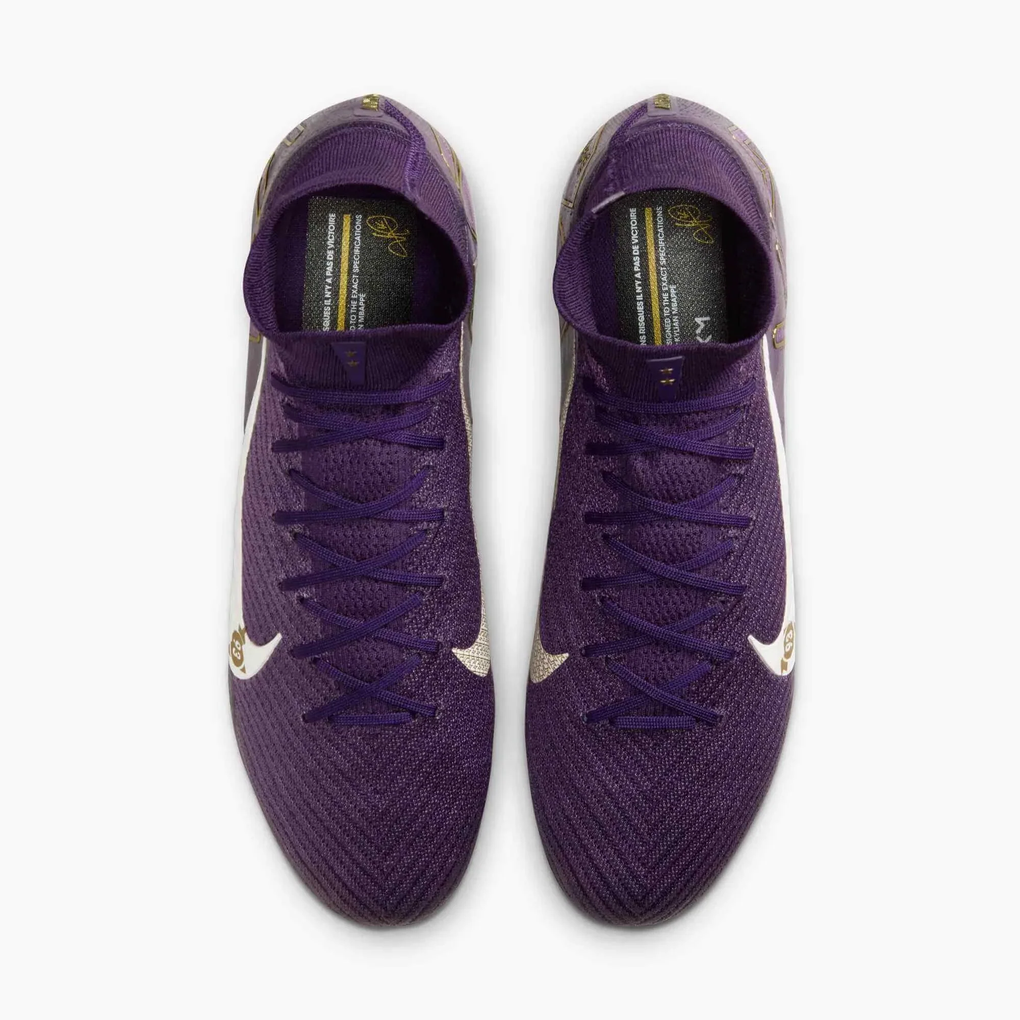 Nike Zoom Superfly 10 Elite KM Firm Ground Soccer Cleats - Mbappe PE (SU25) - Image 4