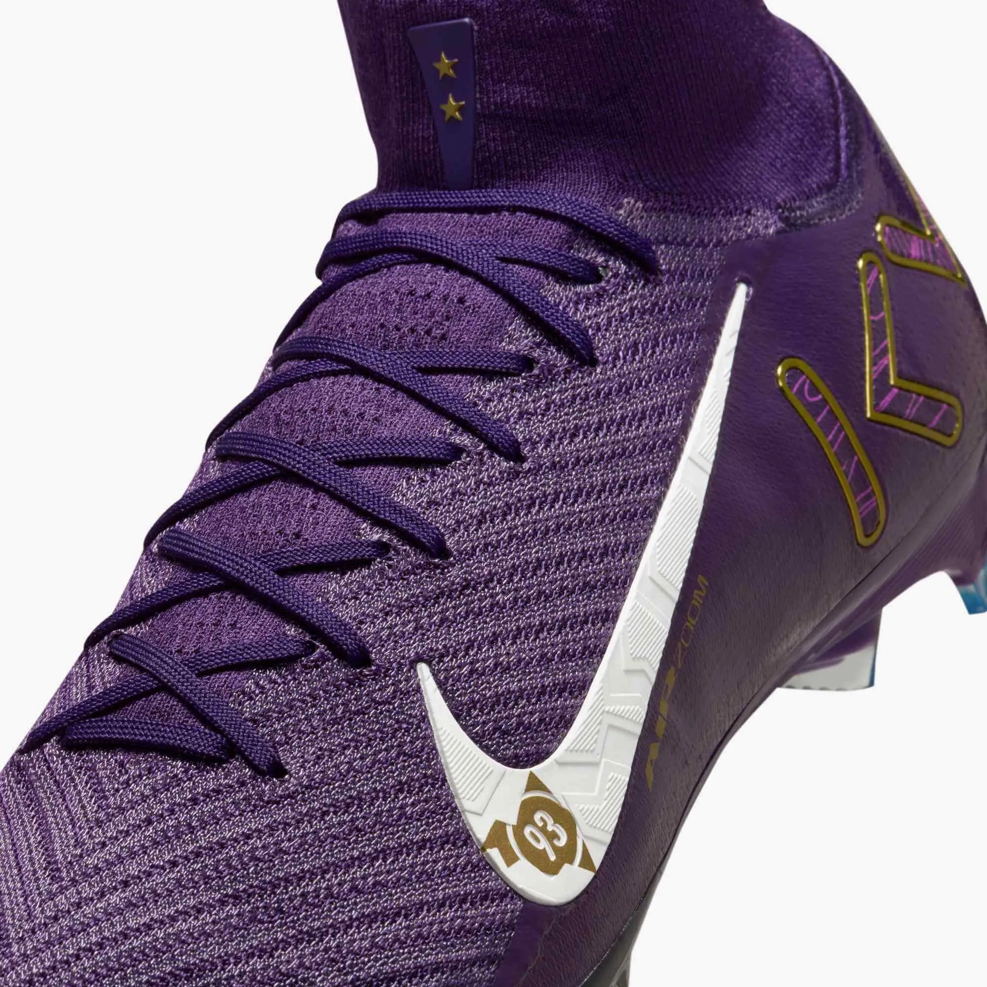 Nike Zoom Superfly 10 Elite KM Firm Ground Soccer Cleats - Mbappe PE (SU25) - Image 8