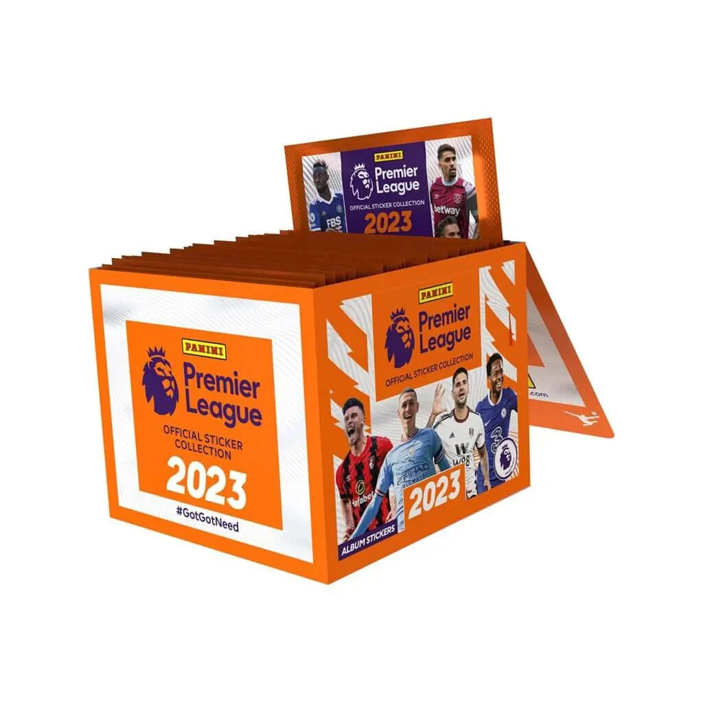 Panini 2023-24 Premier League Official Sticker Collection BOX (50 Packs Each) - Image 2