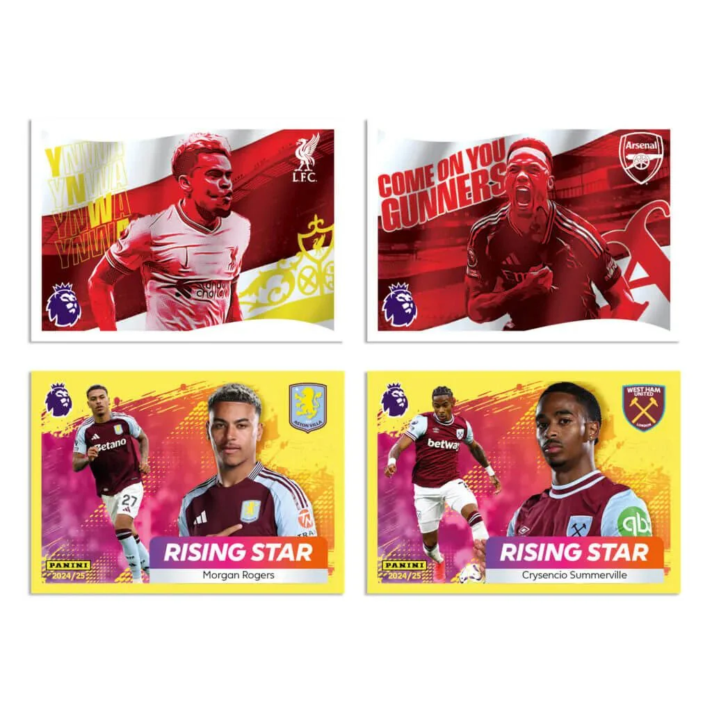 Panini 2024-25 Premier League Official Sticker Collection Box (50 Packs) - Image 6