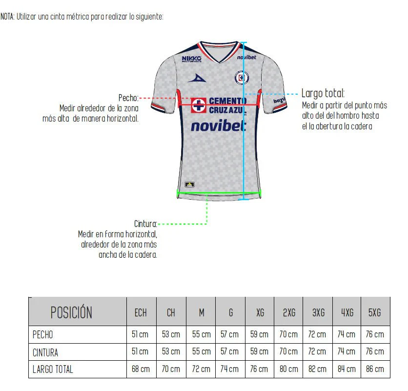 Pirma 2025-26 Cruz Azul Men's Stadium Away Soccer Jersey - Image 7