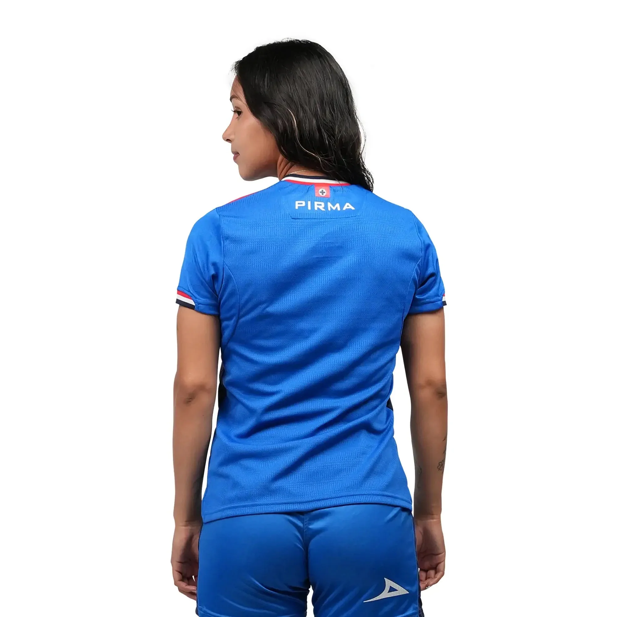Pirma 2025-26 Cruz Azul Women's Stadium Home Soccer Jersey - Image 3