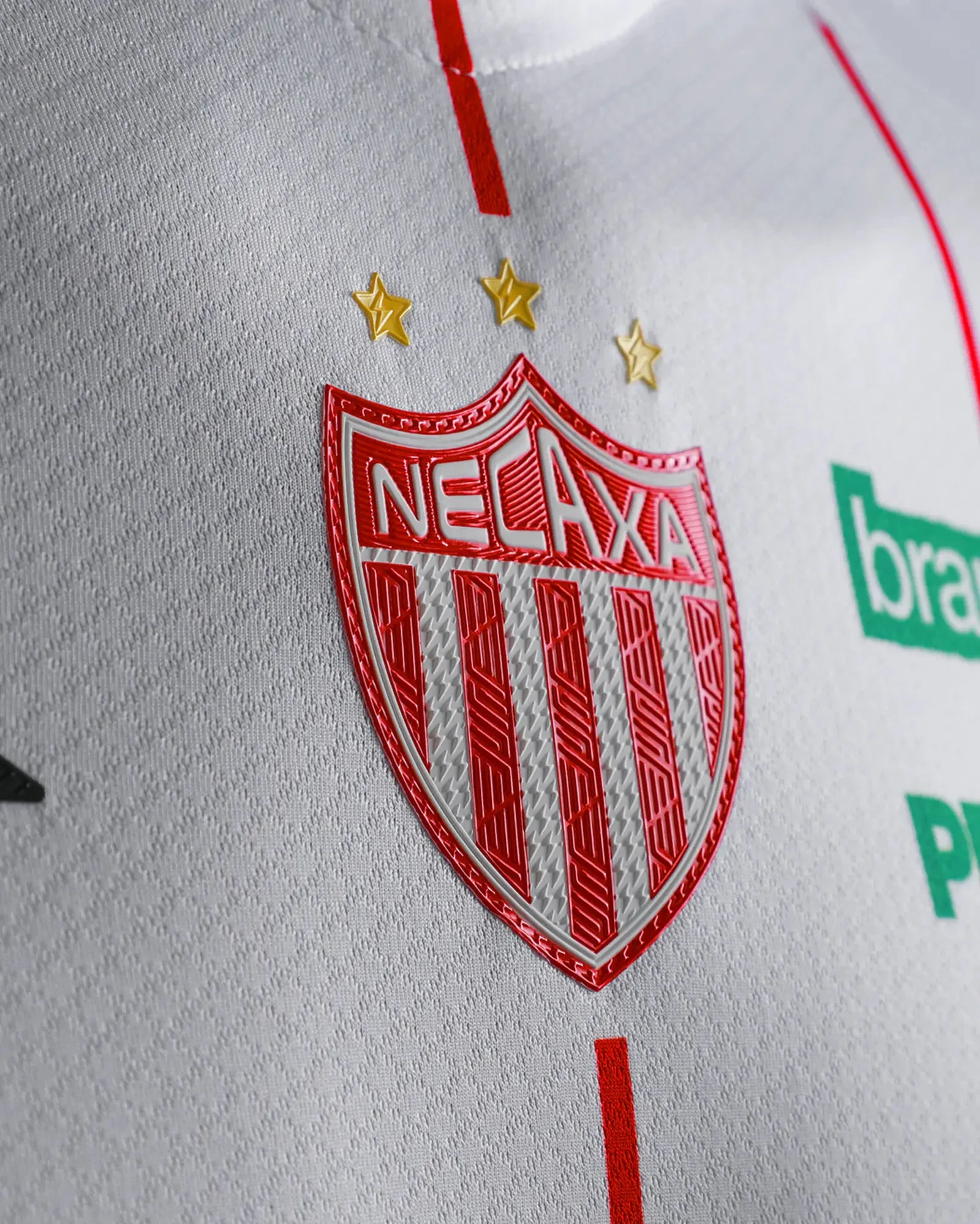 Pirma 2025-26 Necaxa Men's Stadium Home Soccer Jersey - Image 3