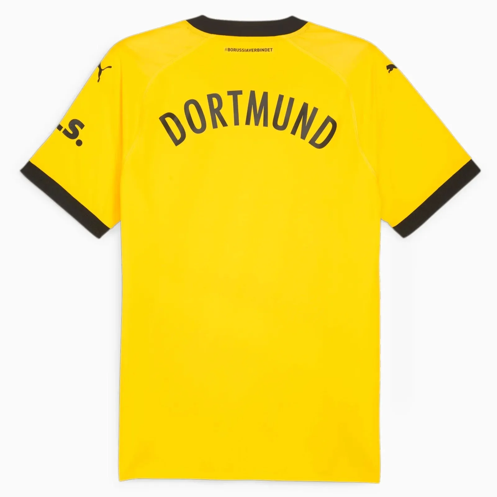 Puma 2023-24 Borussia Dortmund Men's Authentic Match Home Jersey - Image 2