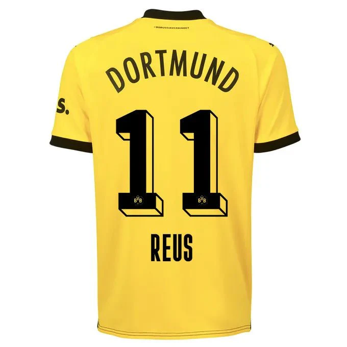 Puma 2023-24 Borussia Dortmund Men's Authentic Match Home Jersey - Image 7