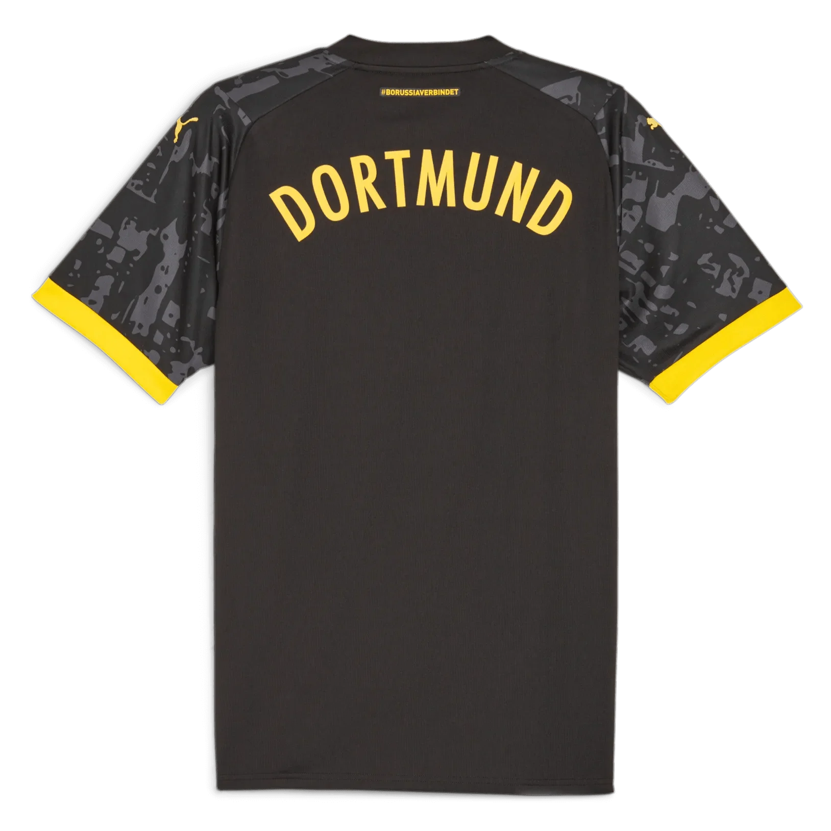 Puma 2023-24 Borussia Dortmund Men's Stadium Away Jersey - Image 5