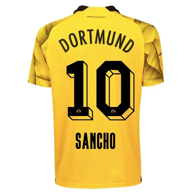 Puma 2023-24 Borussia Dortmund Men's Stadium Third Jersey - Image 2