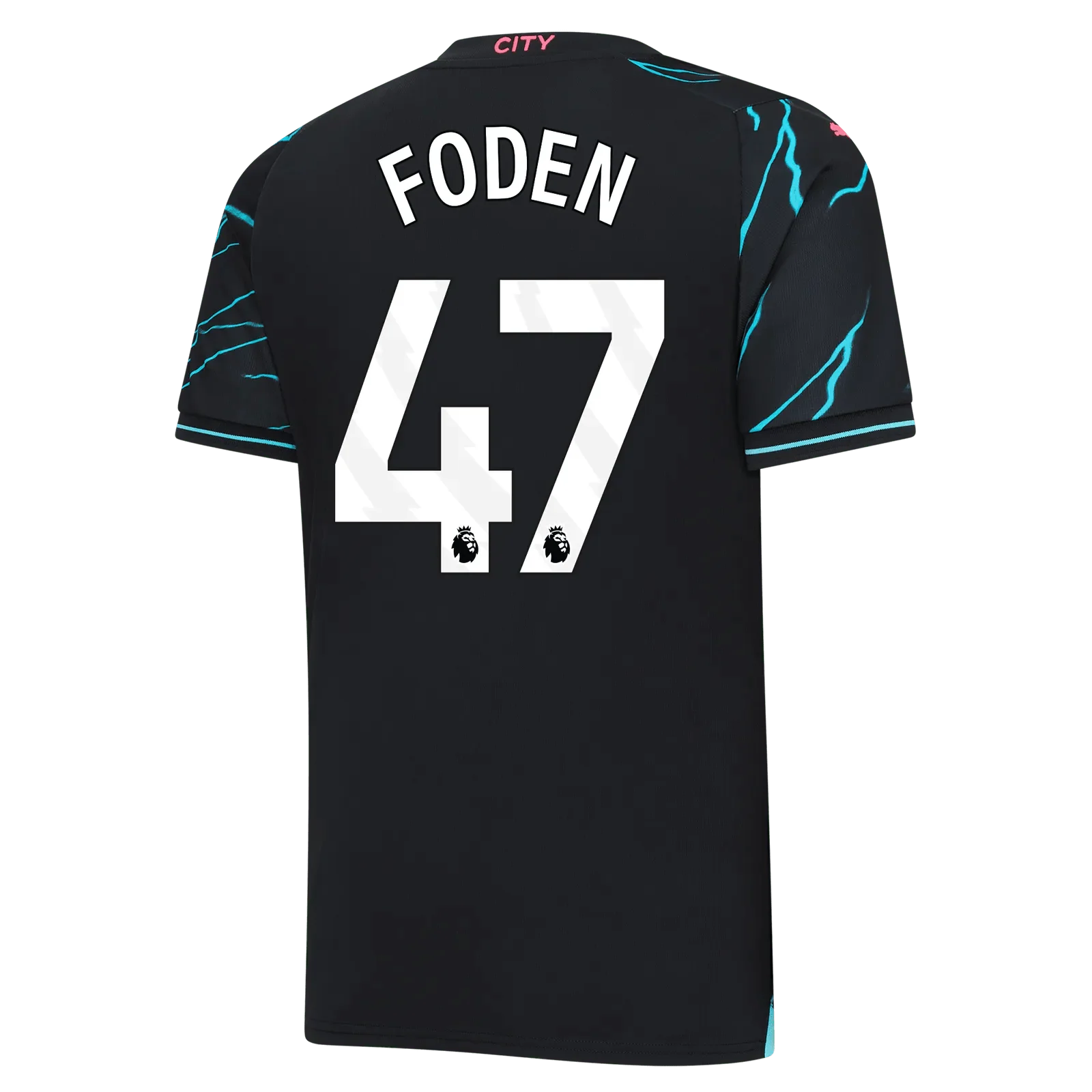 Puma 2023-24 Manchester City Men's Authentic Third Jersey - Image 3