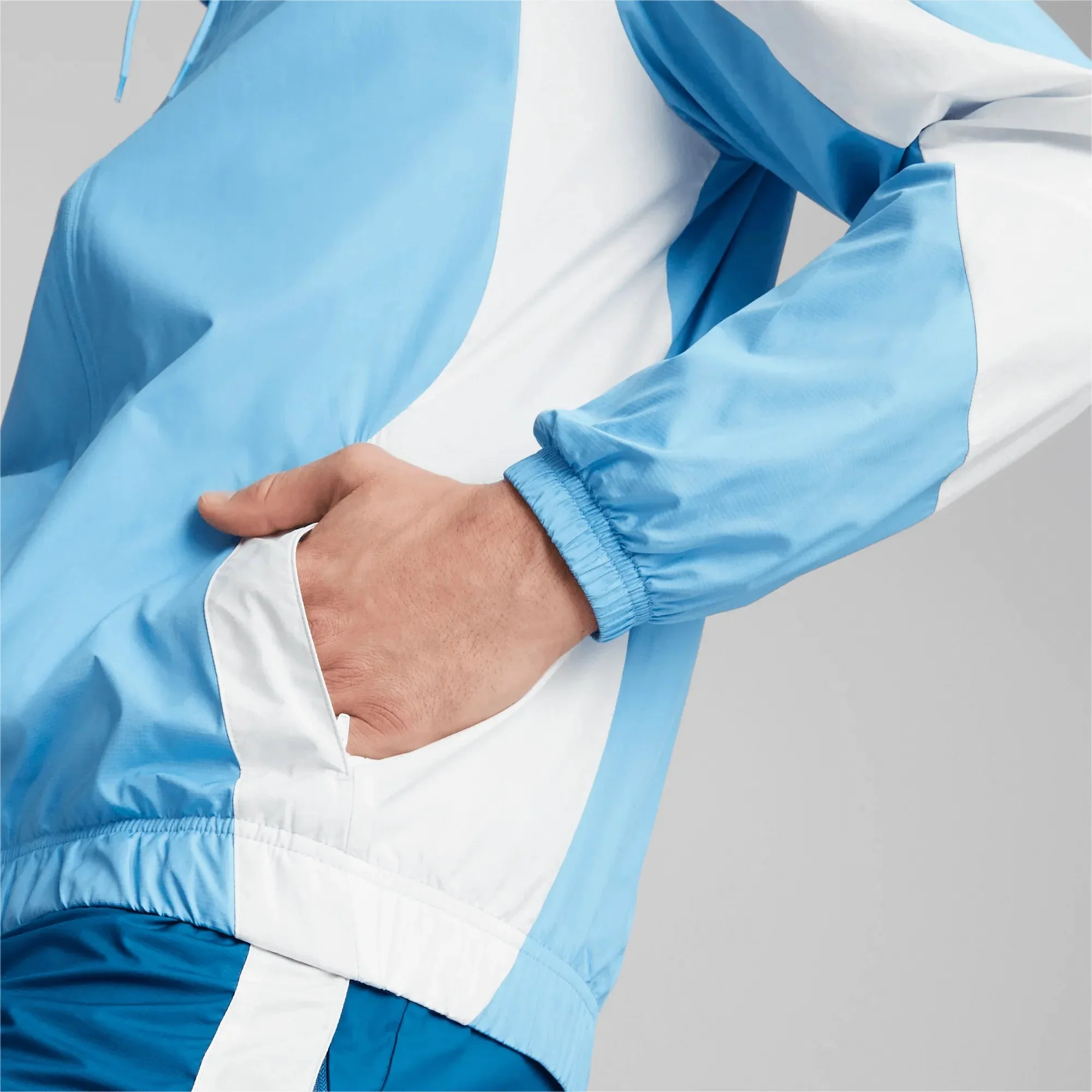 Puma 2023-24 Manchester City Men's Pre-Match Anthem Jacket - Image 6