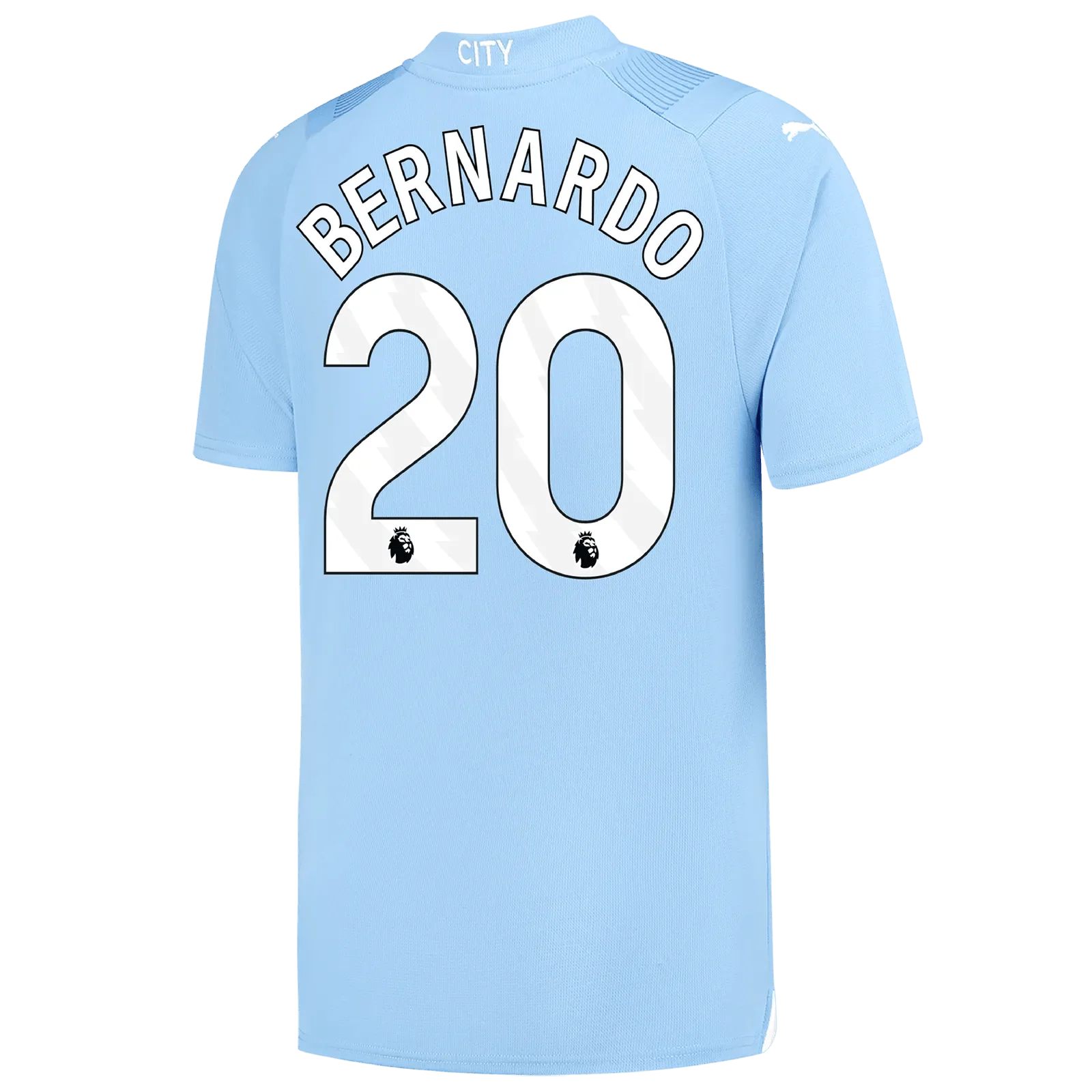 Puma 2023-24 Manchester City Men's Stadium Home Jersey - Image 3