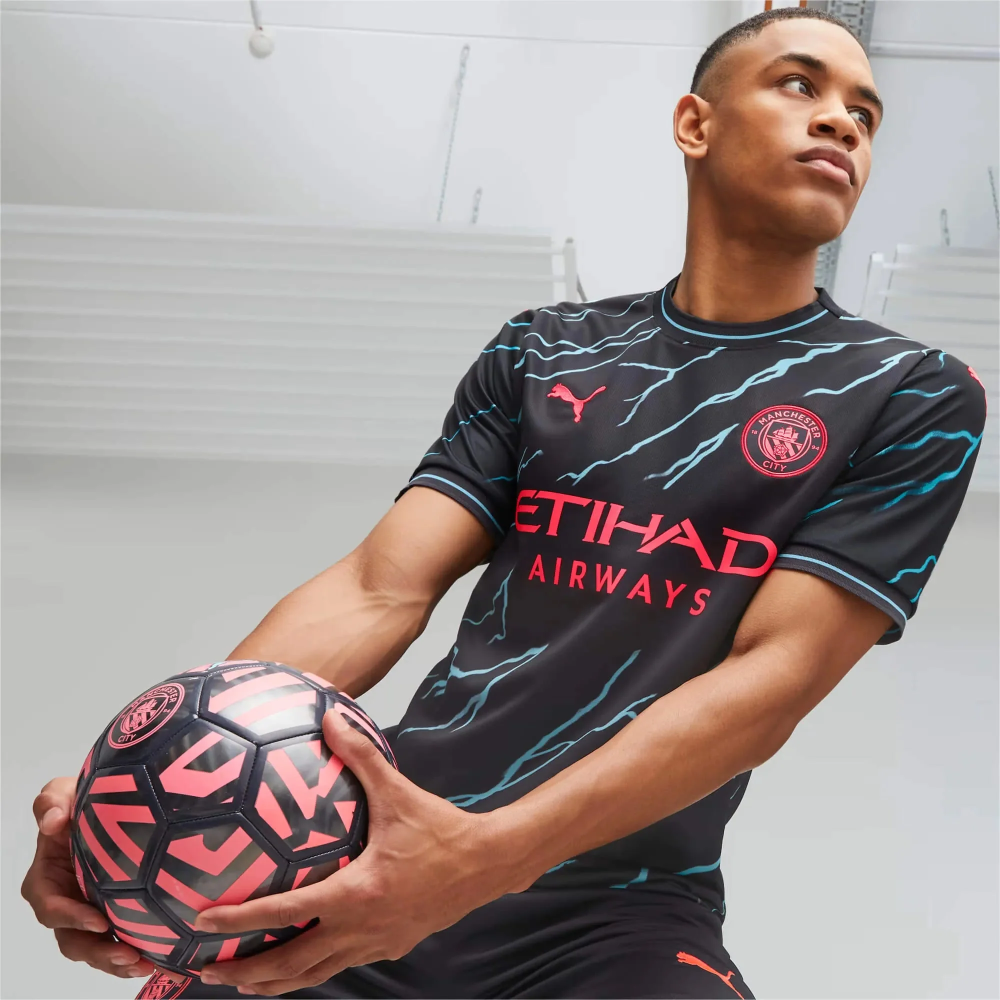 Puma 2023-24 Manchester City Men's Stadium Third Jersey - Image 10