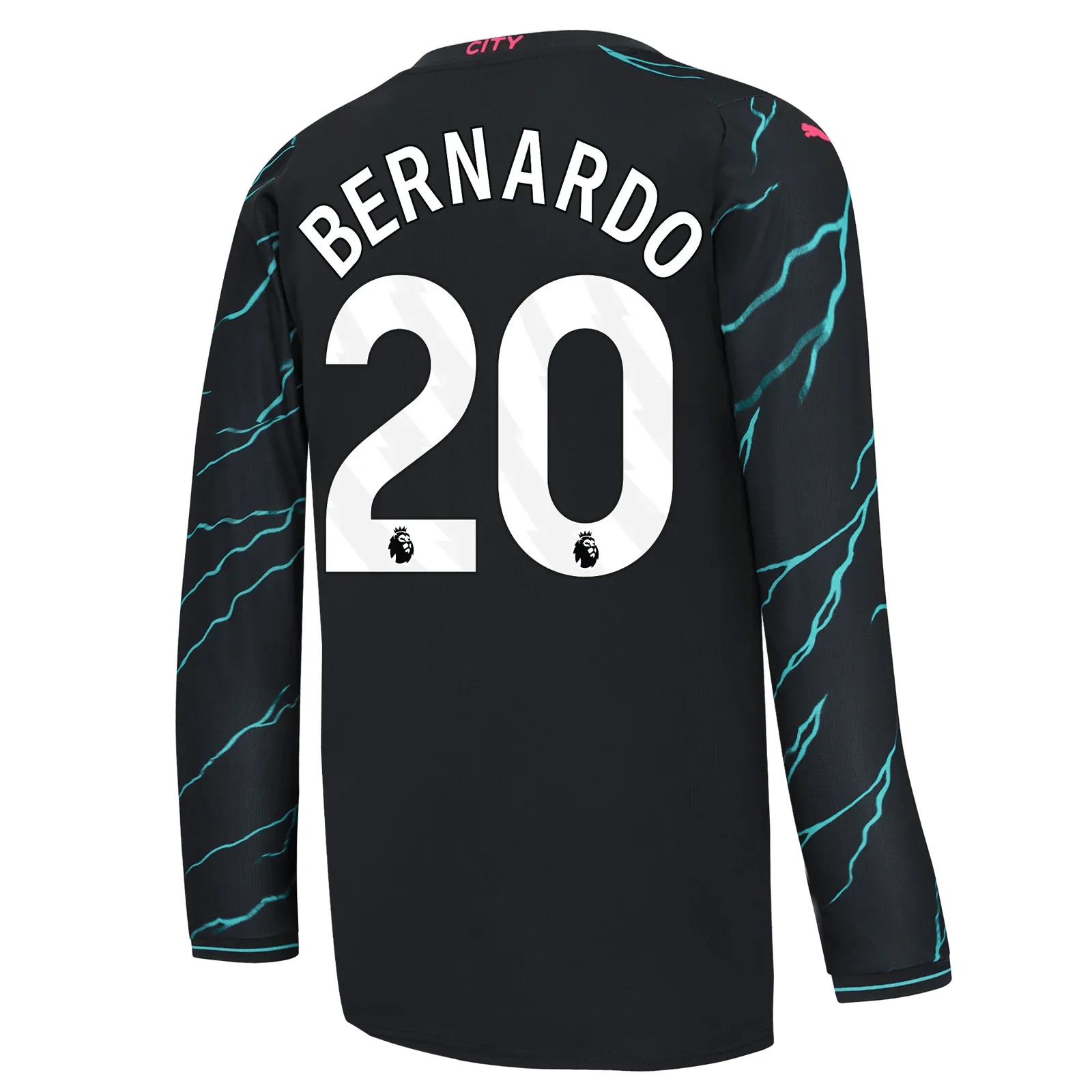 Puma 2023-24 Manchester City Men's Stadium Third Long-Sleeve Jersey - Image 11