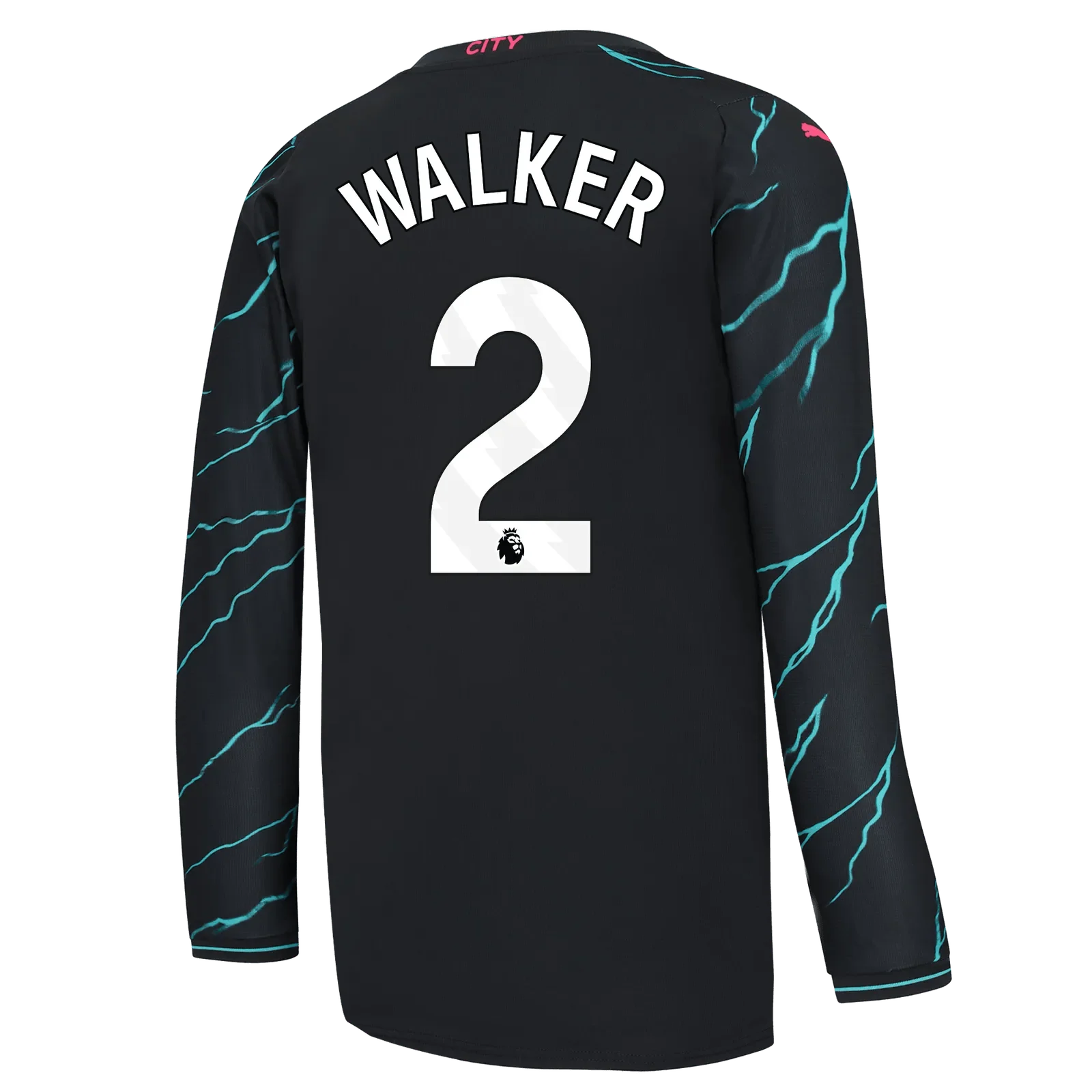 Puma 2023-24 Manchester City Men's Stadium Third Long-Sleeve Jersey - Image 7