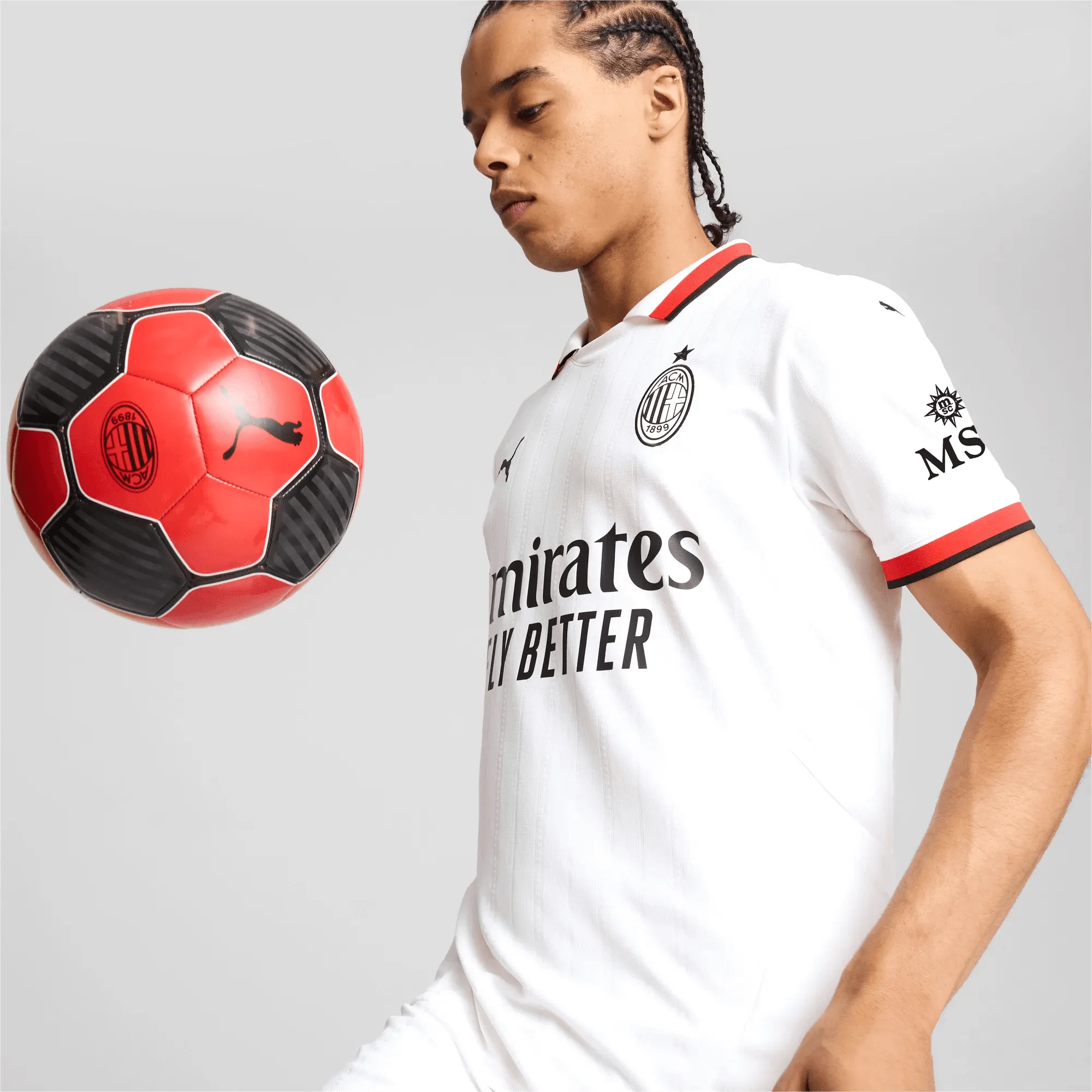 Puma 2024-25 AC Milan Men's Stadium Away Jersey - Image 4
