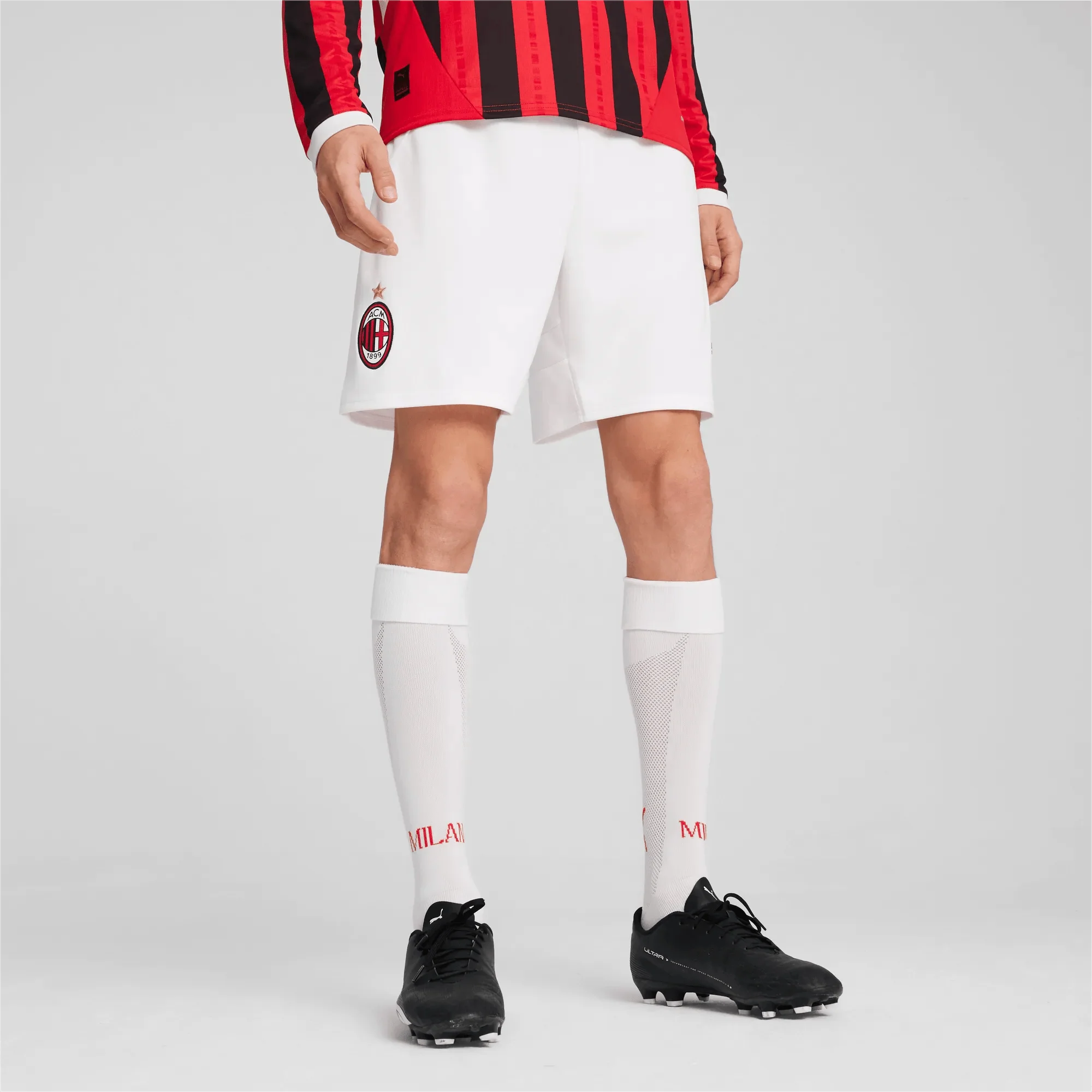 Puma 2024-25 AC Milan Men's Stadium Home Shorts - Image 3