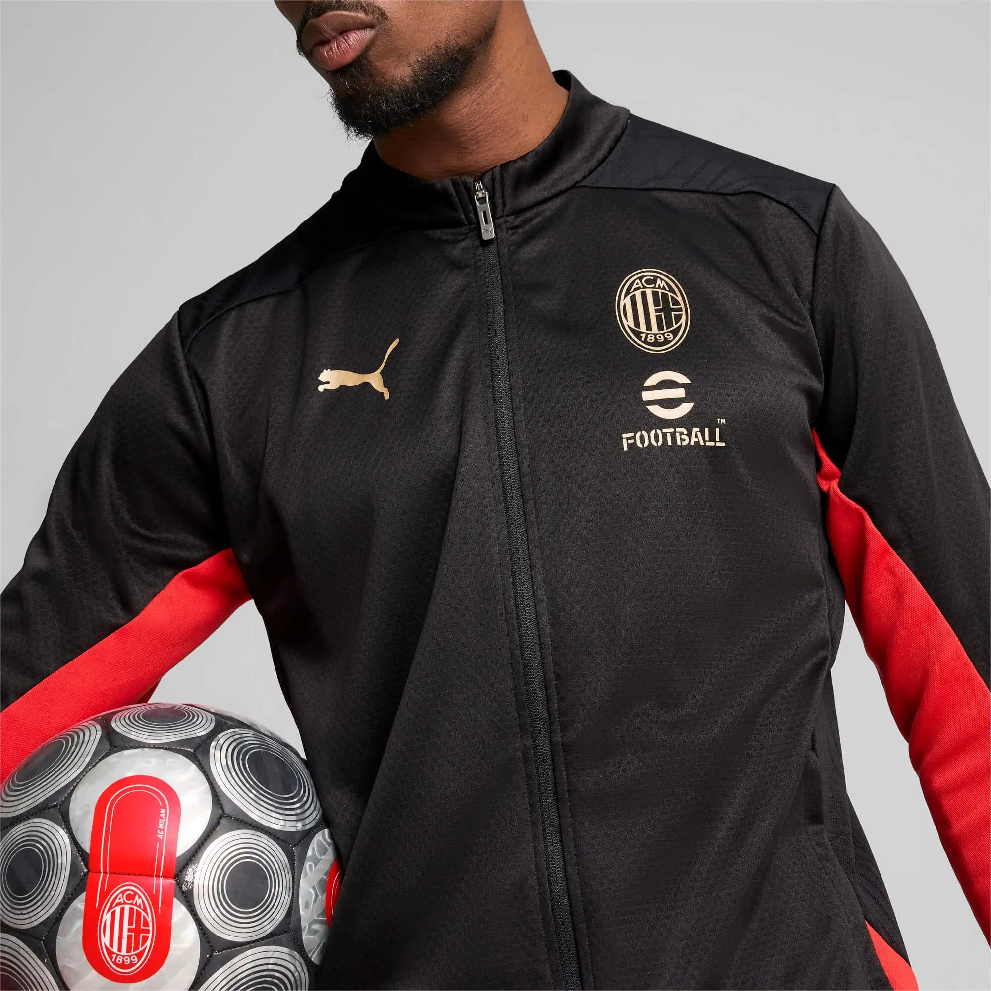 Puma 2024-25 AC Milan Men's Training Jacket - Image 4