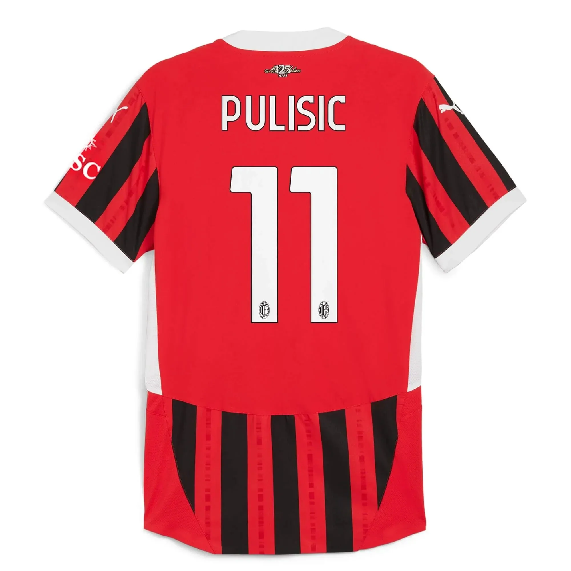 Puma 2024-25 AC Milian Men's Authentic Home Jersey - Image 5