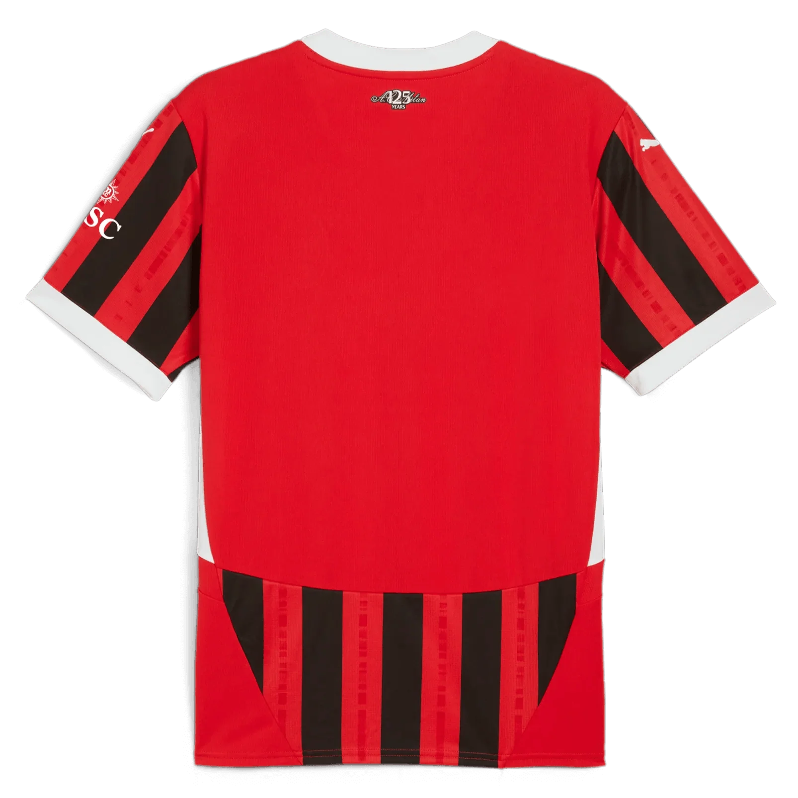 Puma 2024-25 AC Milan Men's Stadium Home Jersey - Image 2
