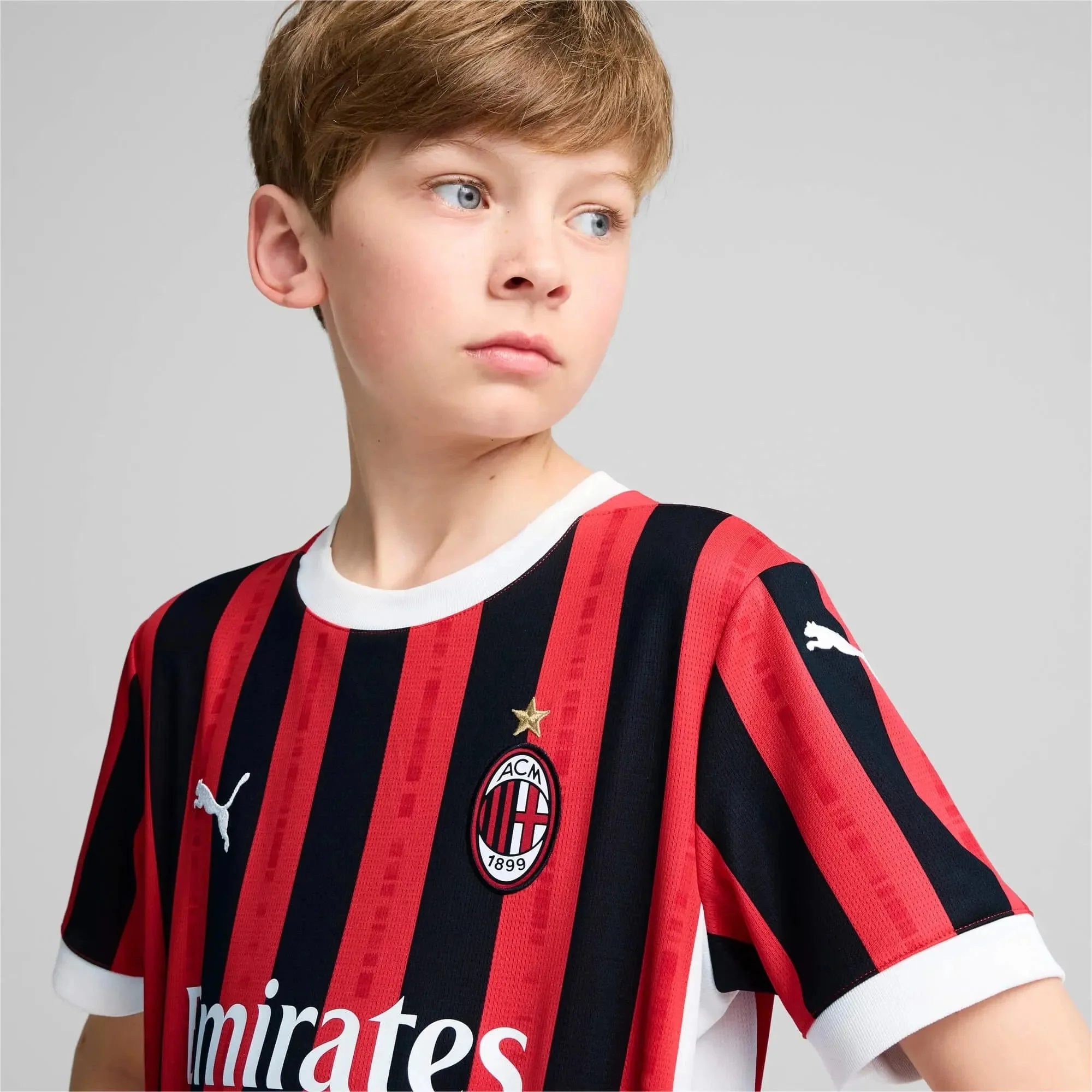 Puma 2024-25 AC Milian Youth Stadium Home Jersey - Image 4