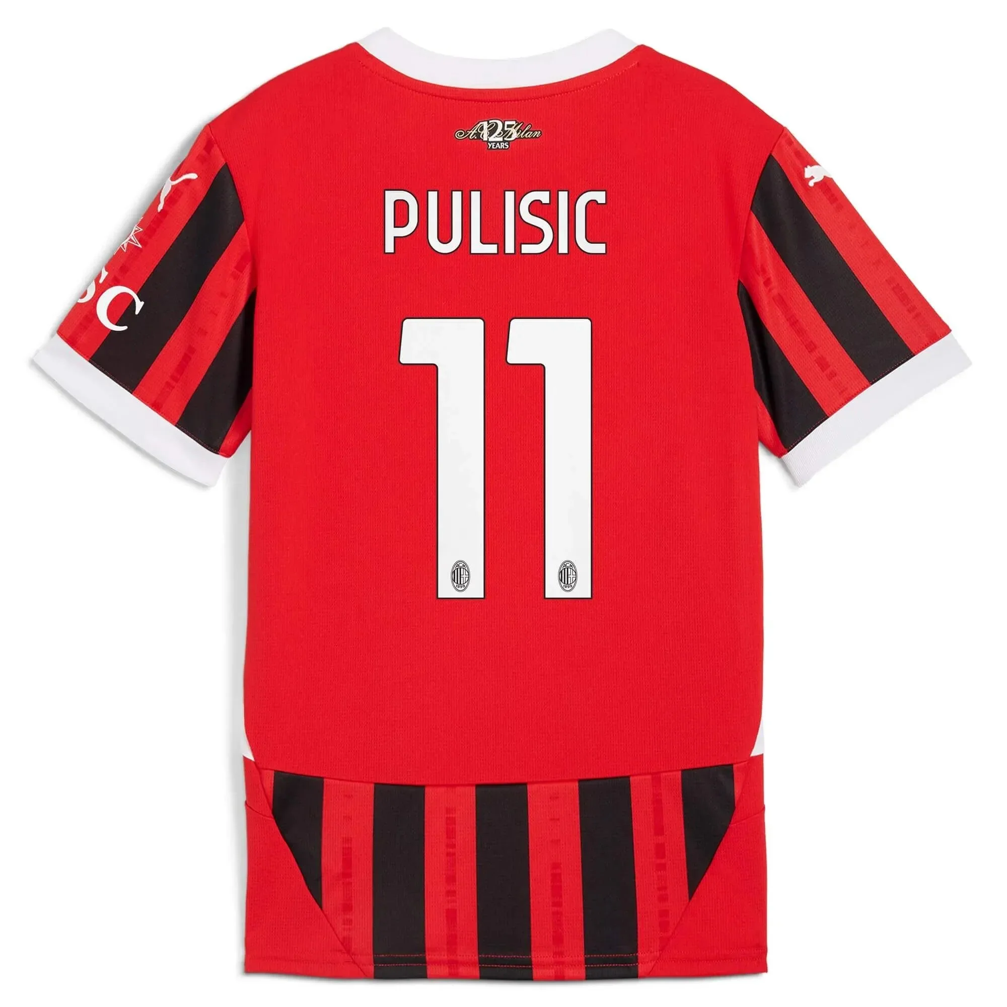 Puma 2024-25 AC Milian Youth Stadium Home Jersey - Image 5