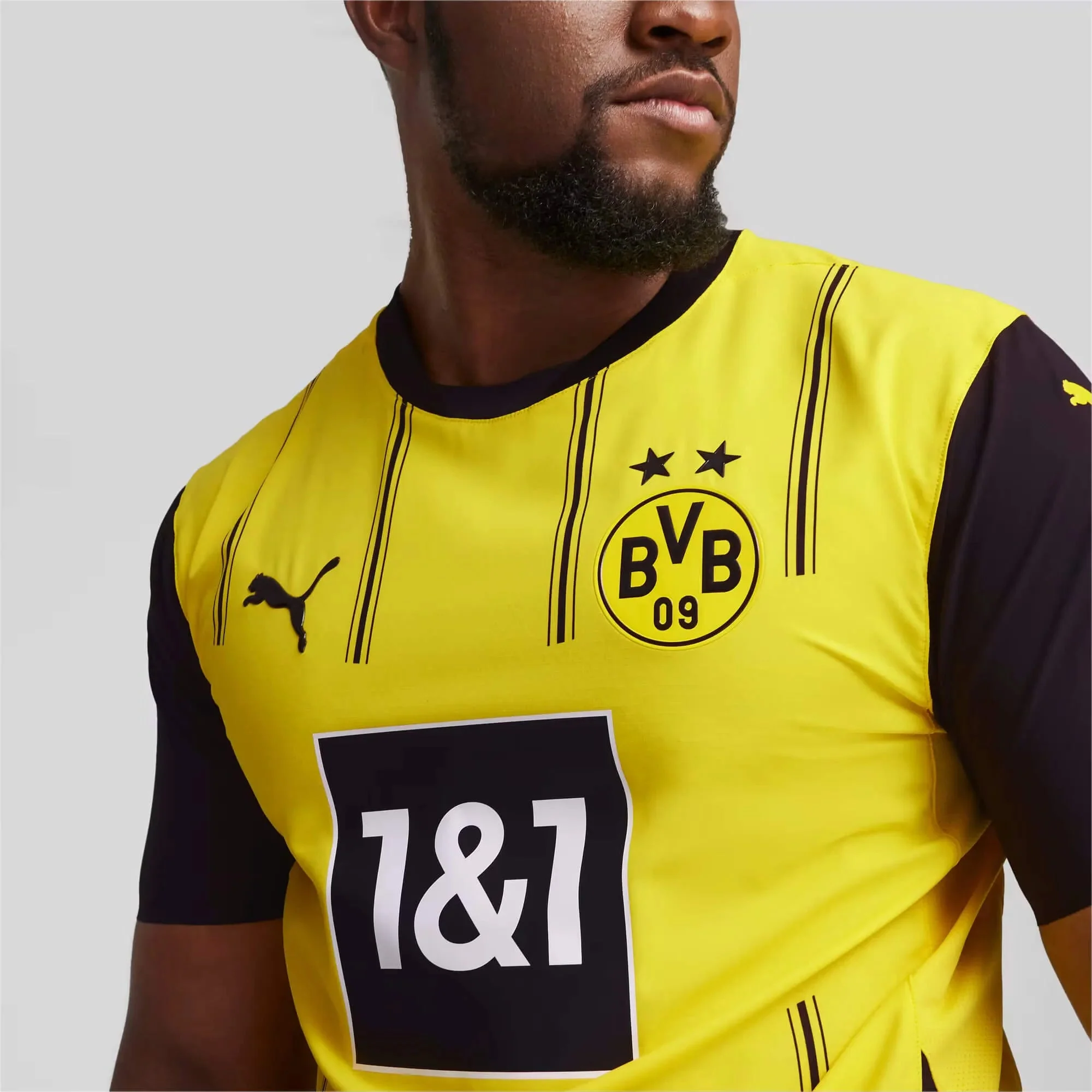 Puma 2024-25 Borussia Dortmund Men's Authentic Home Jersey - Image 4