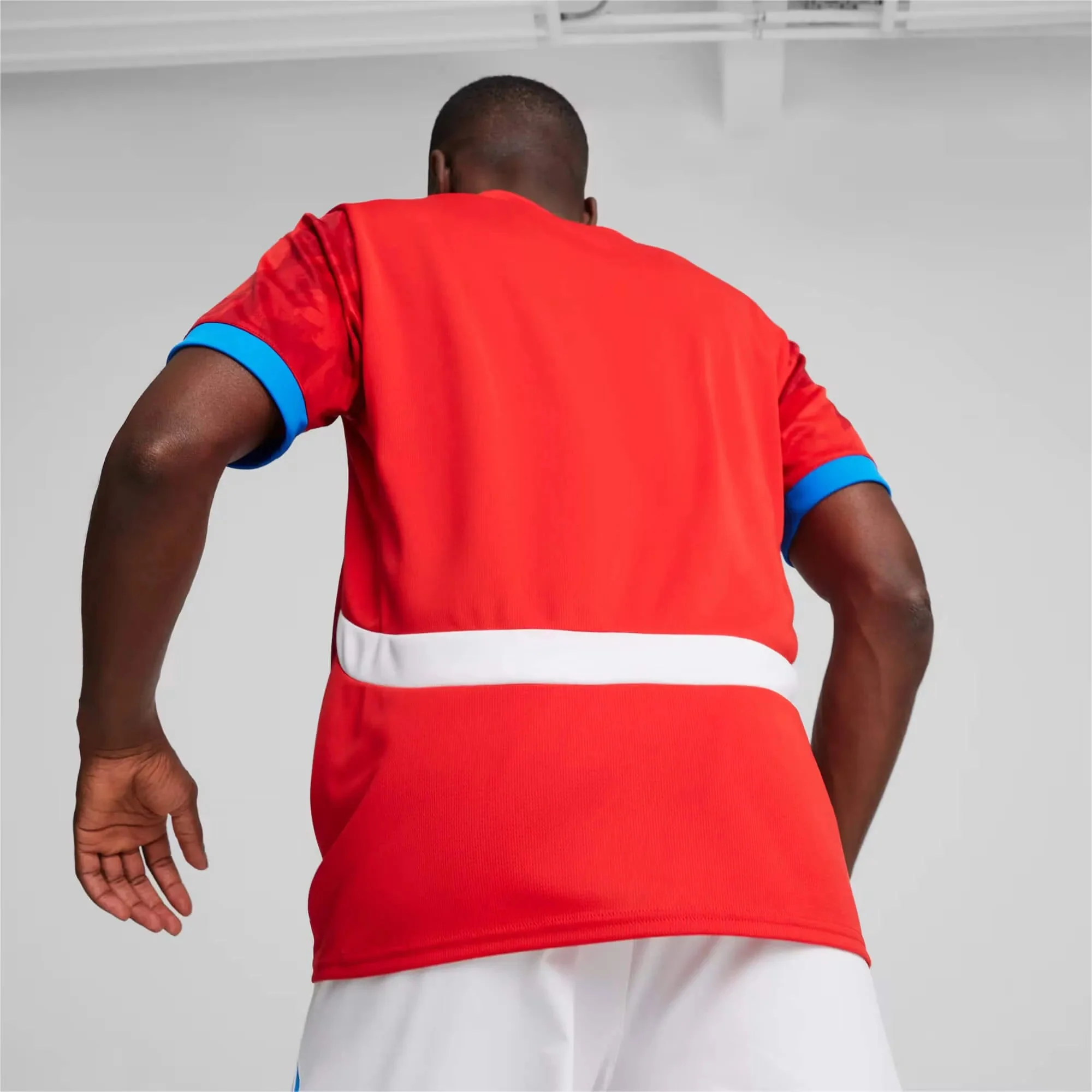 Puma 2024-25 Czech Republic Men's Stadium Home Jersey - Image 3
