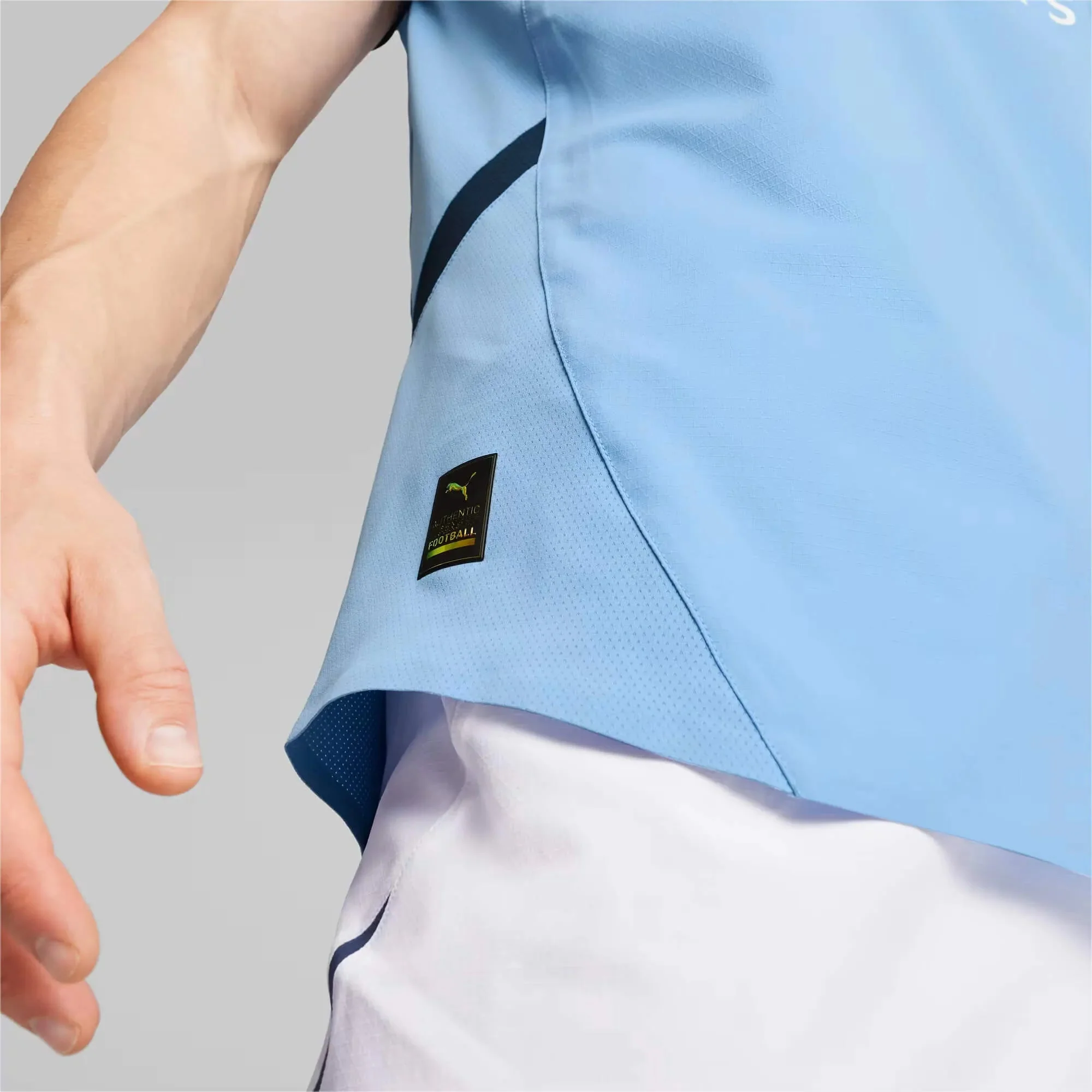 Puma 2024-25 Manchester City Men's Authentic Home Jersey - Image 5