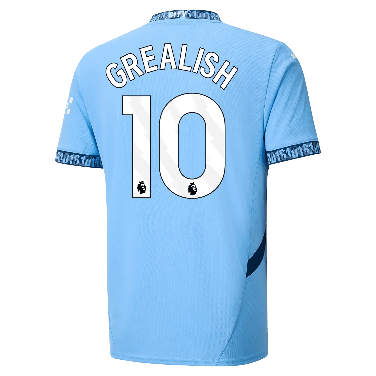 Puma 2024-25 Manchester City Men's Authentic Home Jersey - Image 8