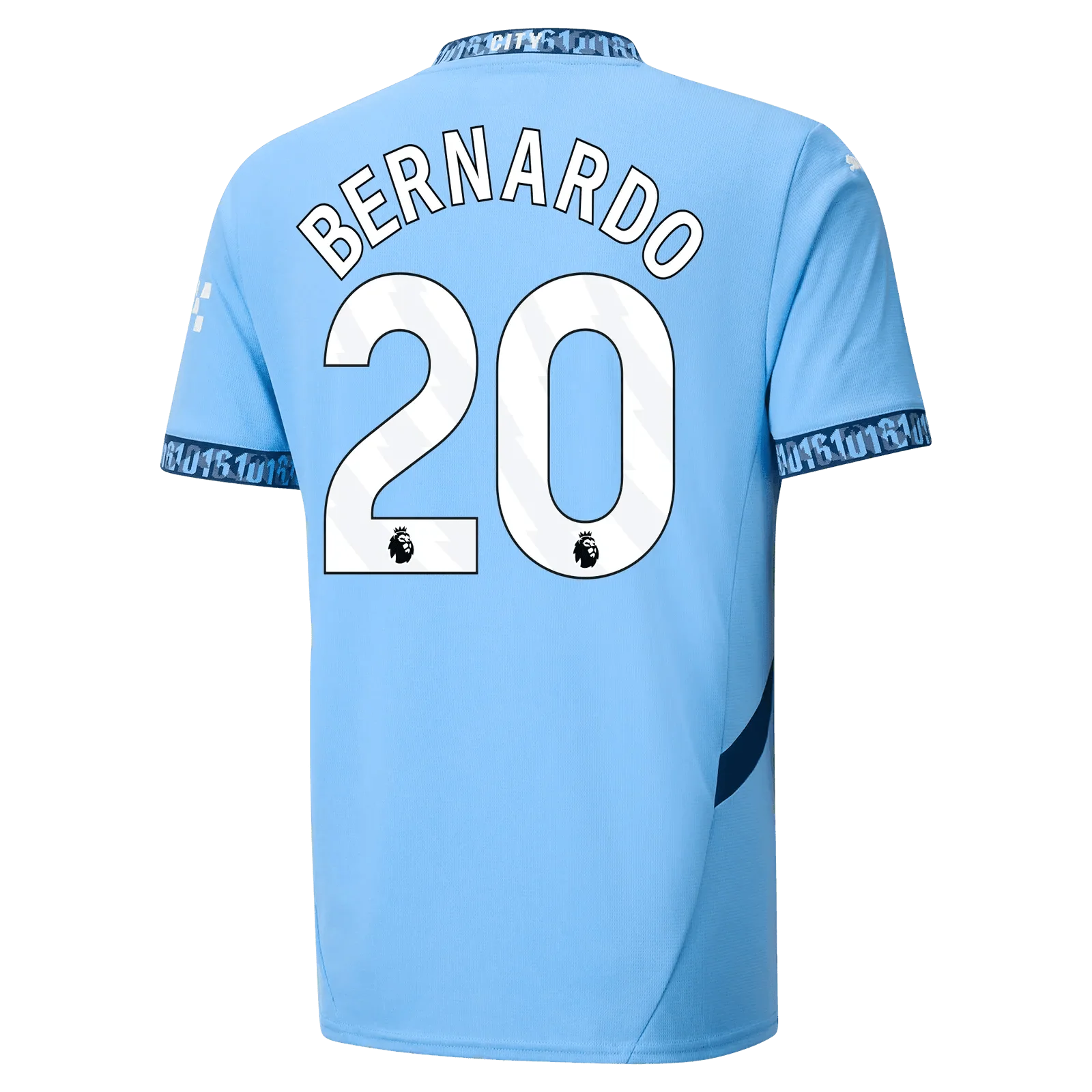 Puma 2024-25 Manchester City Men's Authentic Home Jersey - Image 9