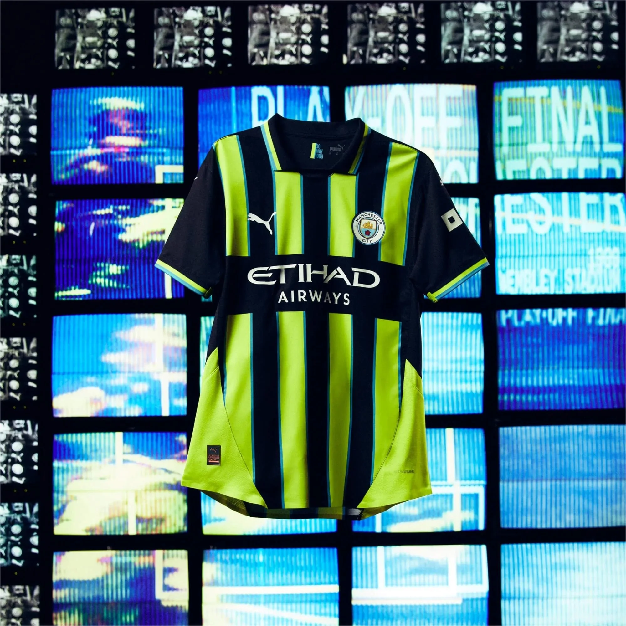 Puma 2024-25 Manchester City Men's Authentic Away Jersey - Image 4