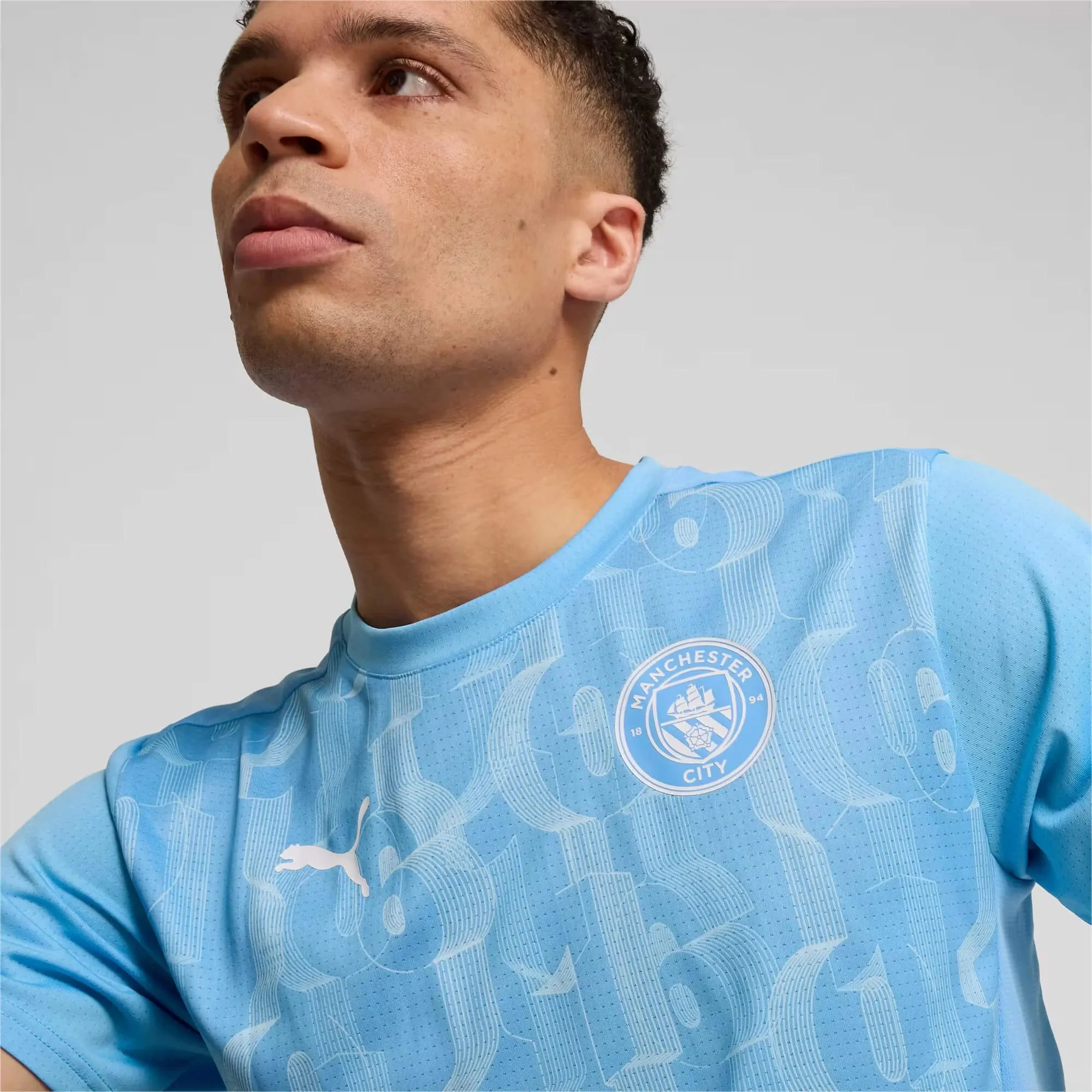 Puma 2024-25 Manchester City Men's Pre-Match Jersey - Image 5