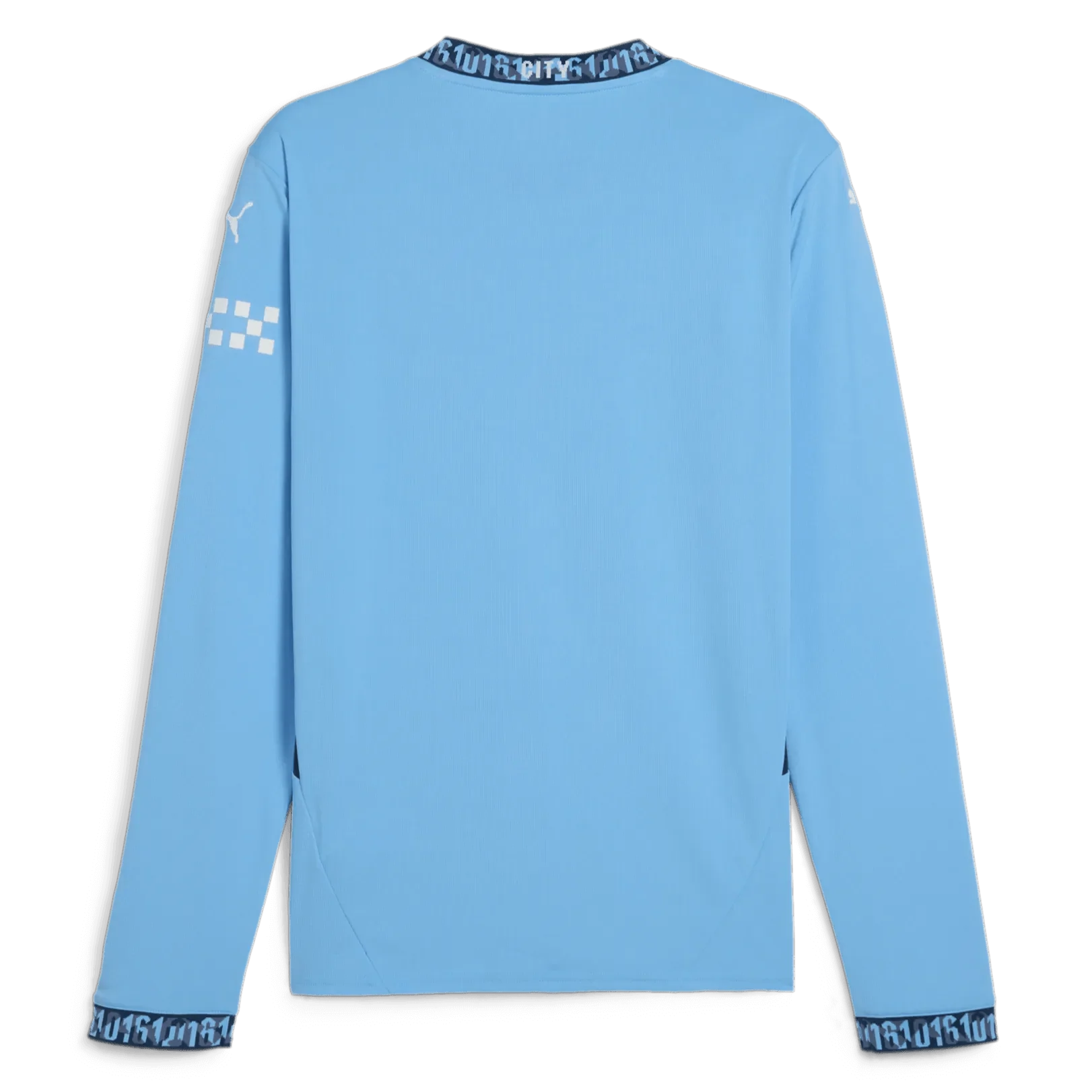 Puma 2024-25 Manchester City Men's Stadium Home Long-Sleeve Jersey - Image 3