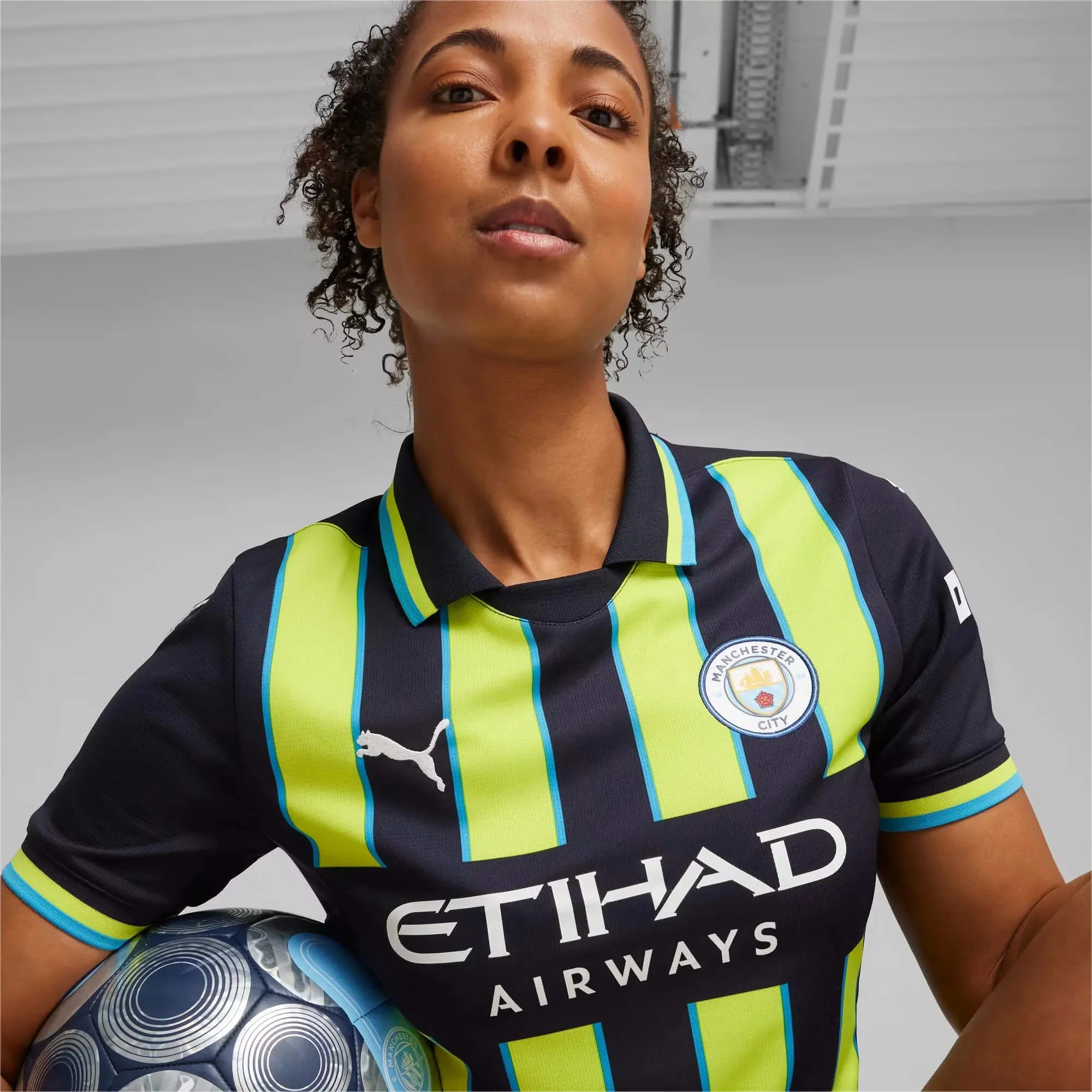 Puma 2024-25 Manchester City Women's Stadium Away Jersey - Image 5